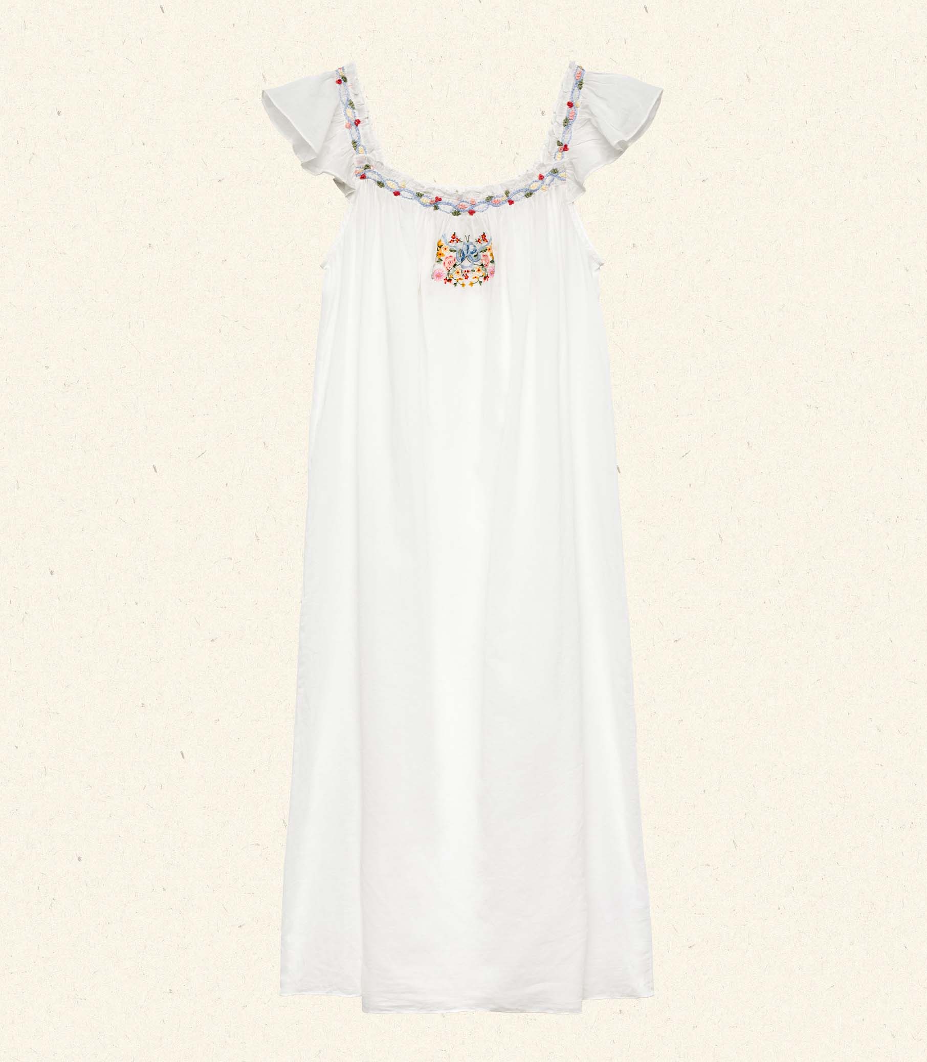 ORELLE NIGHTGOWN -- SALT view 7