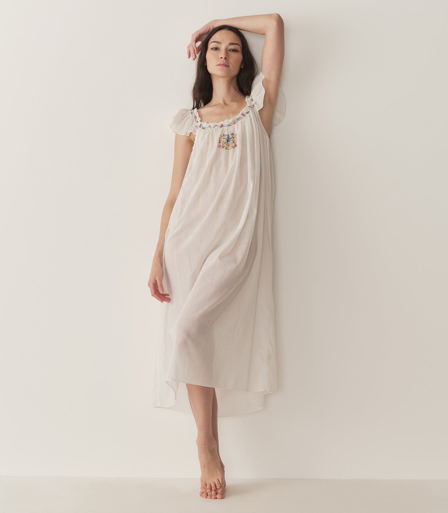 ORELLE NIGHTGOWN -- SALT