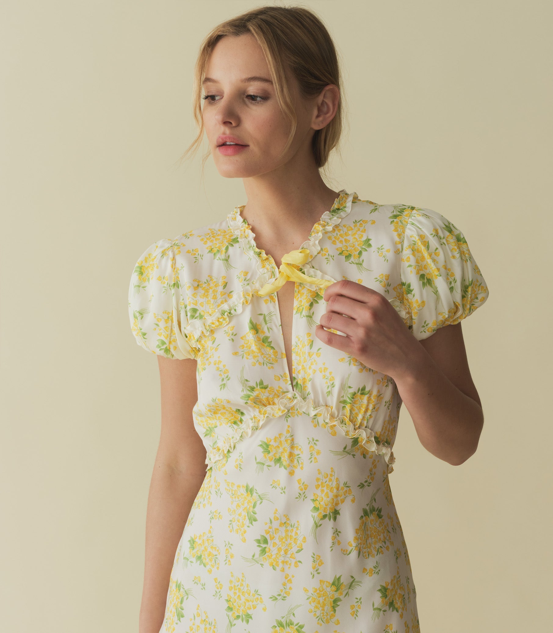 HMD -- ORIANNA DRESS -- SALT MAY BELL FLORAL view 2
