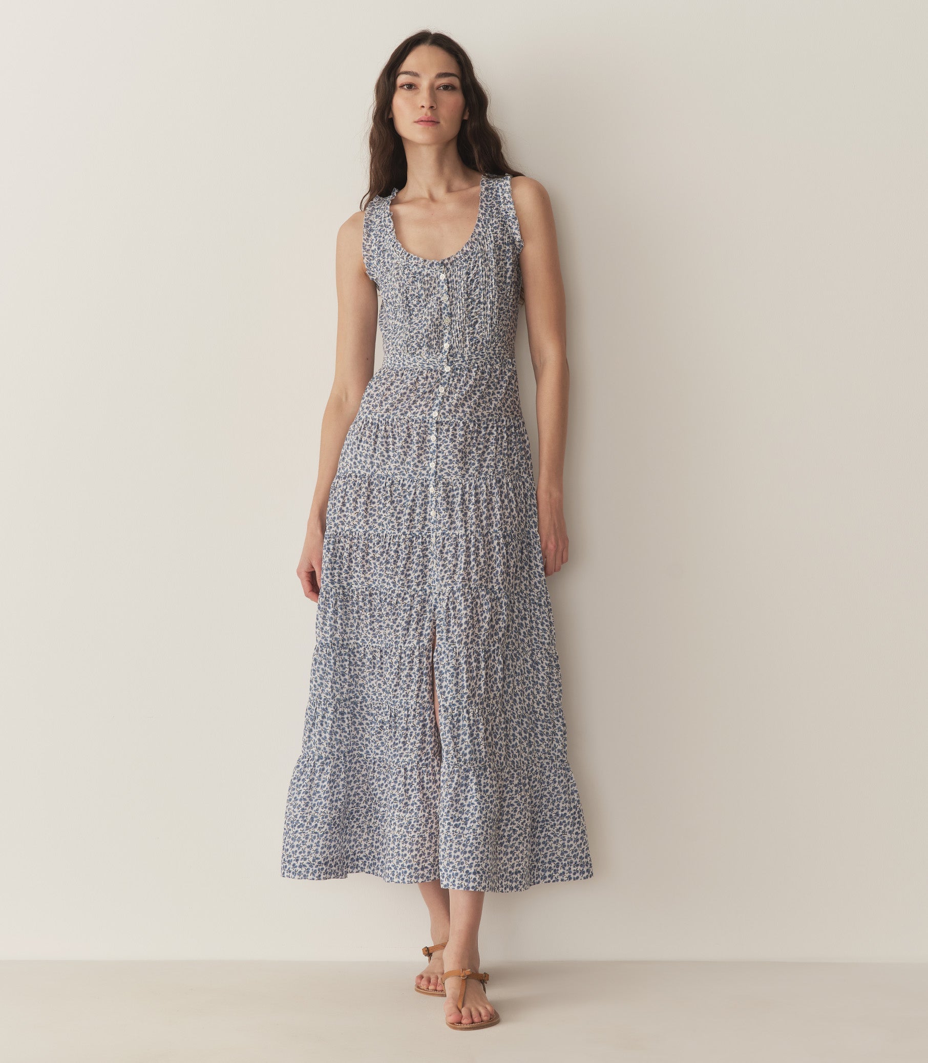 HMD -- OTTESSA DRESS -- CORNFLOWER HILLSIDE BLOOM view 3
