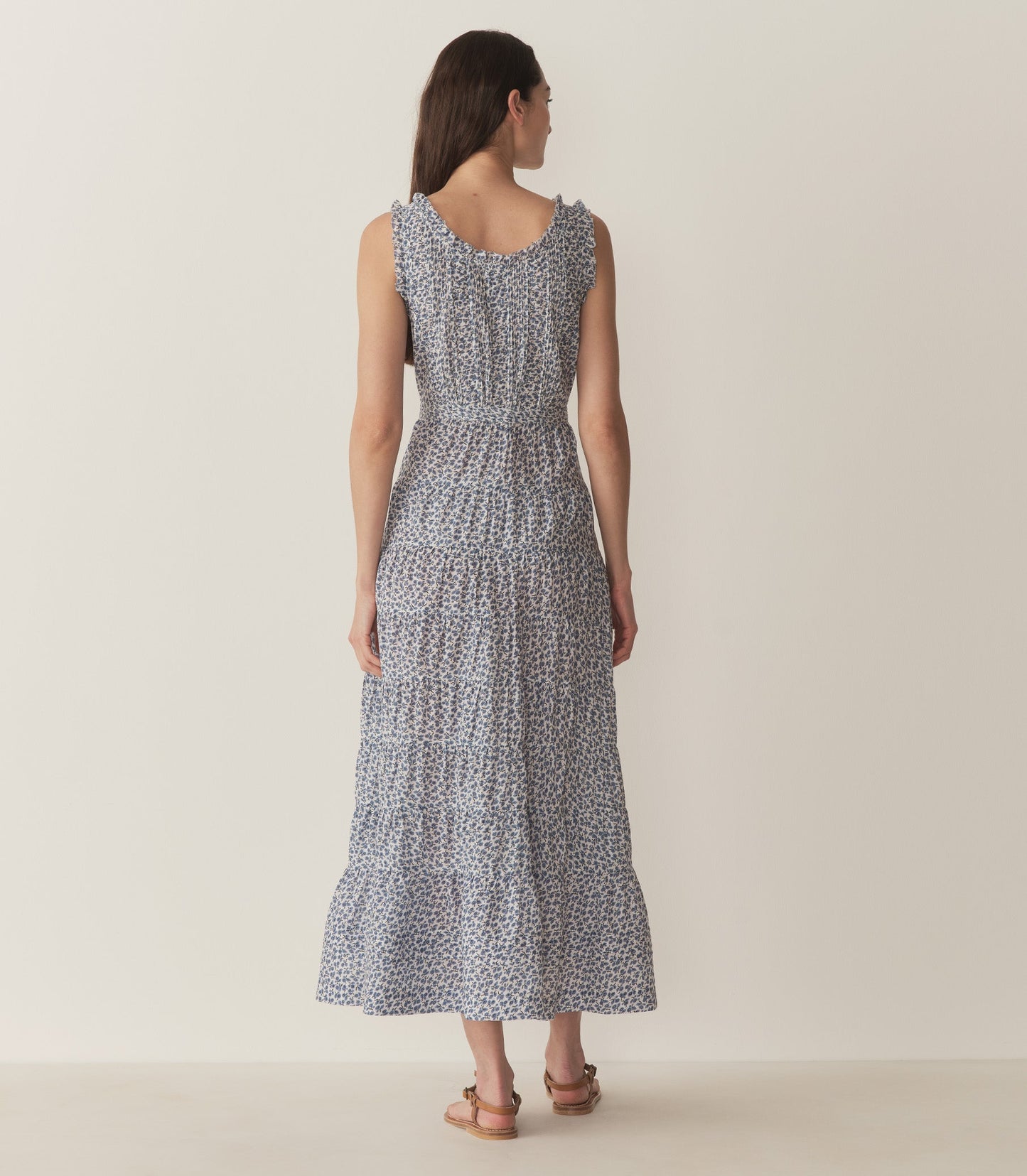 HMD -- OTTESSA DRESS -- CORNFLOWER HILLSIDE BLOOM