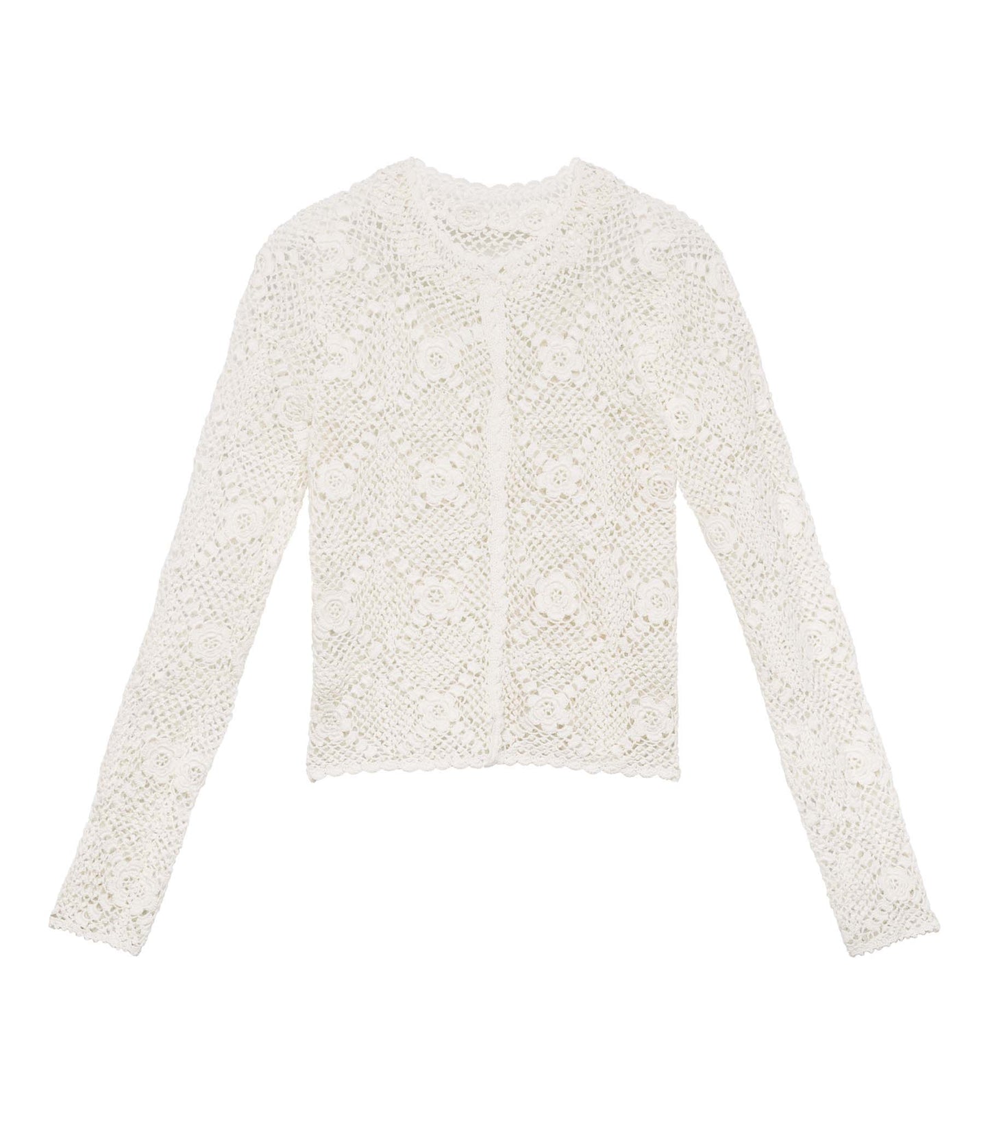 HMD -- OTTOLINE CARDIGAN -- PEARL