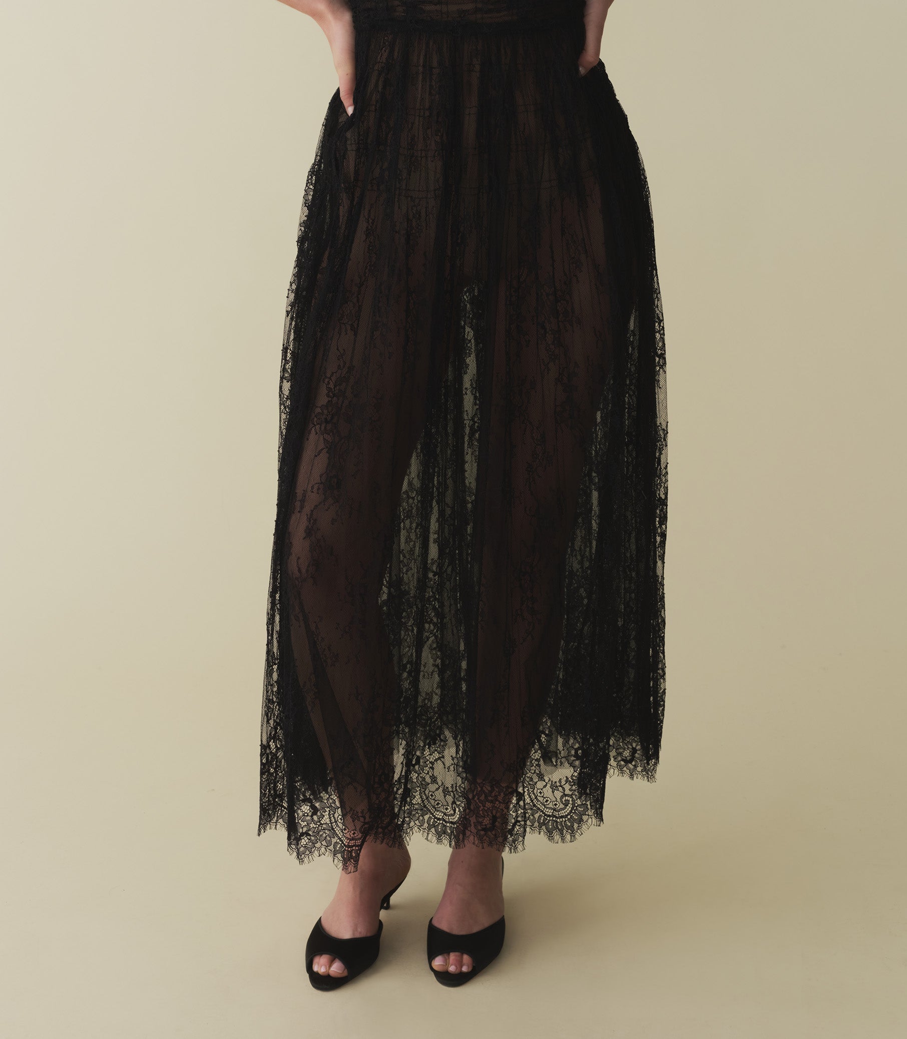 HMD -- PAMELINA DRESS -- BLACK LACE view 4
