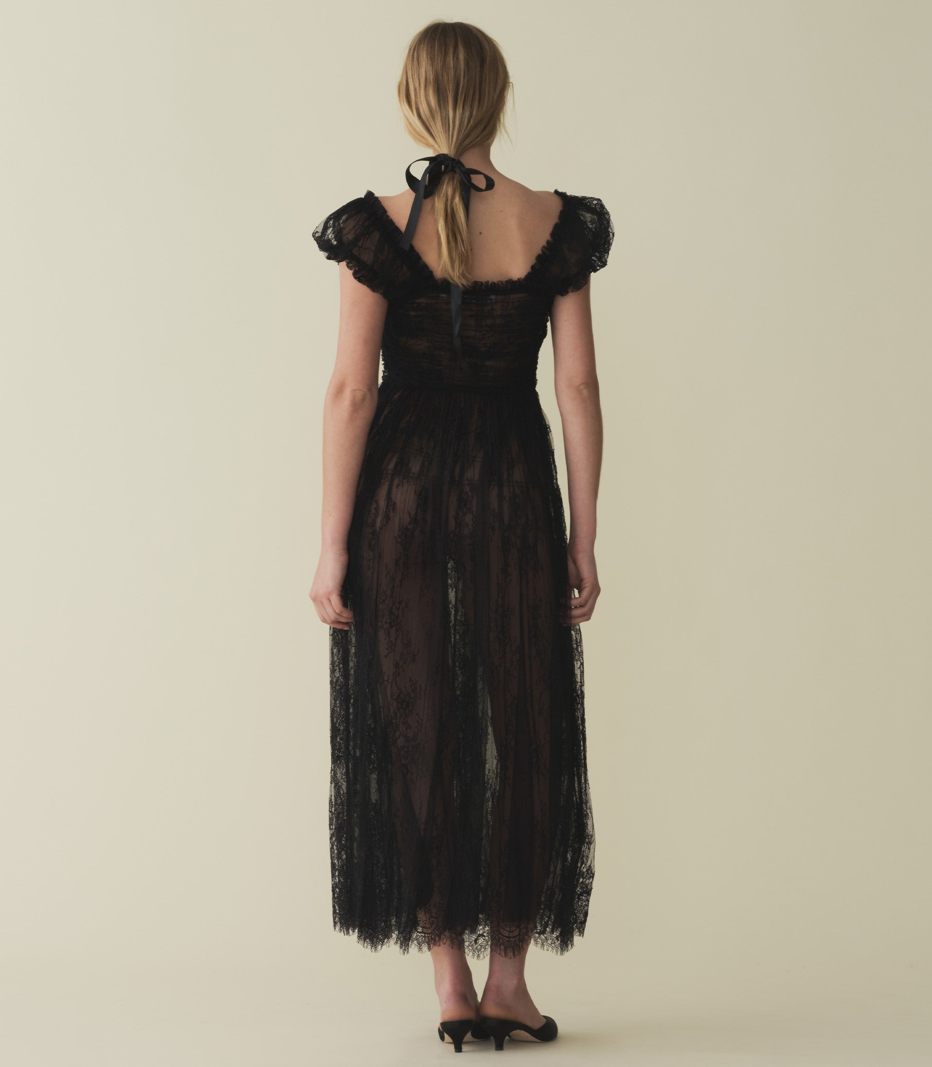 HMD -- PAMELINA DRESS -- BLACK LACE view 6
