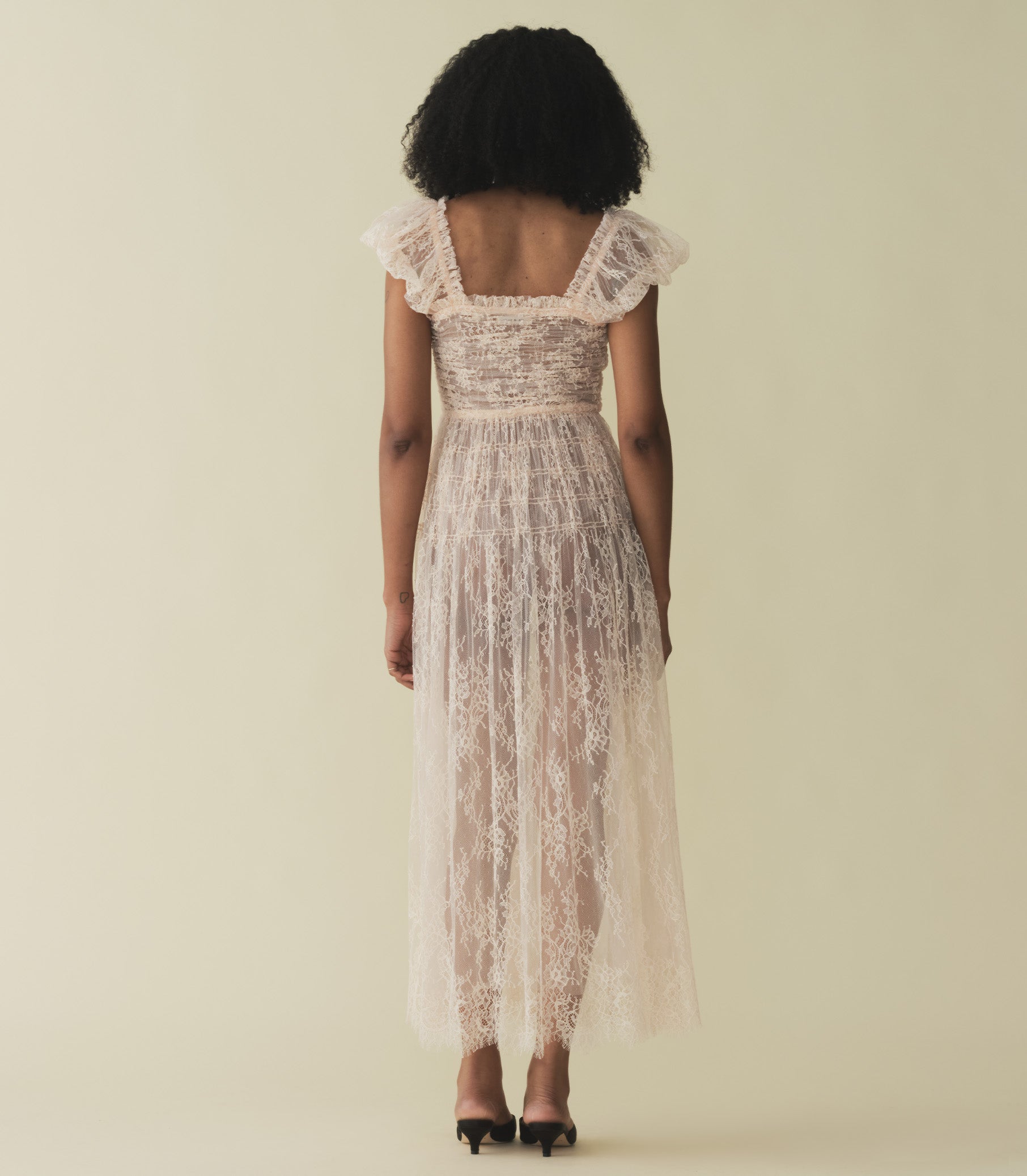 HMD -- PAMELINA DRESS -- PETUNIA PINK LACE view 3
