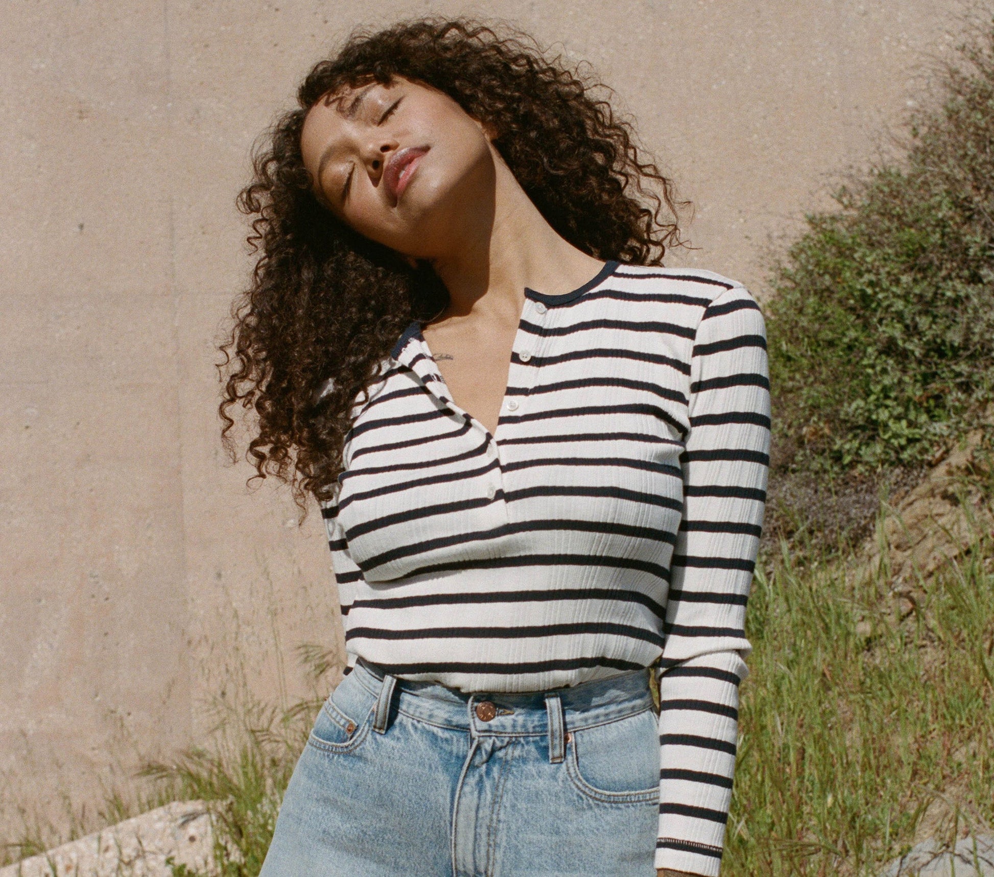 HMD -- PAOLA TEE -- MARINA SAN SIMEON STRIPE view 3
