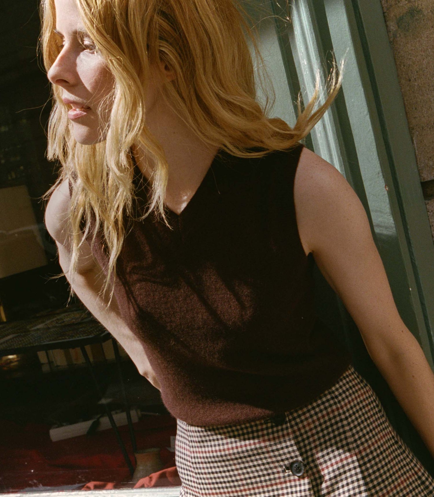 Swatches: DAMIA CASHMERE VEST