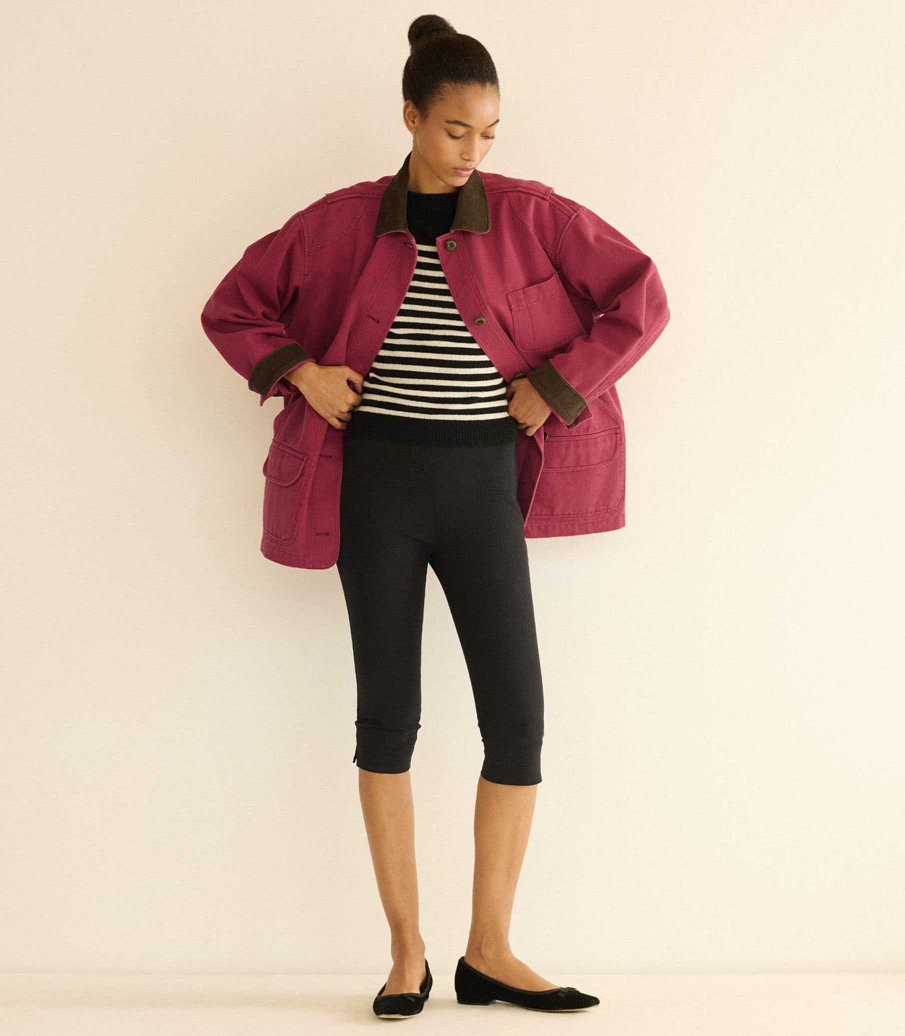 PASCUAL JACKET -- WASHED CRIMSON view 9
