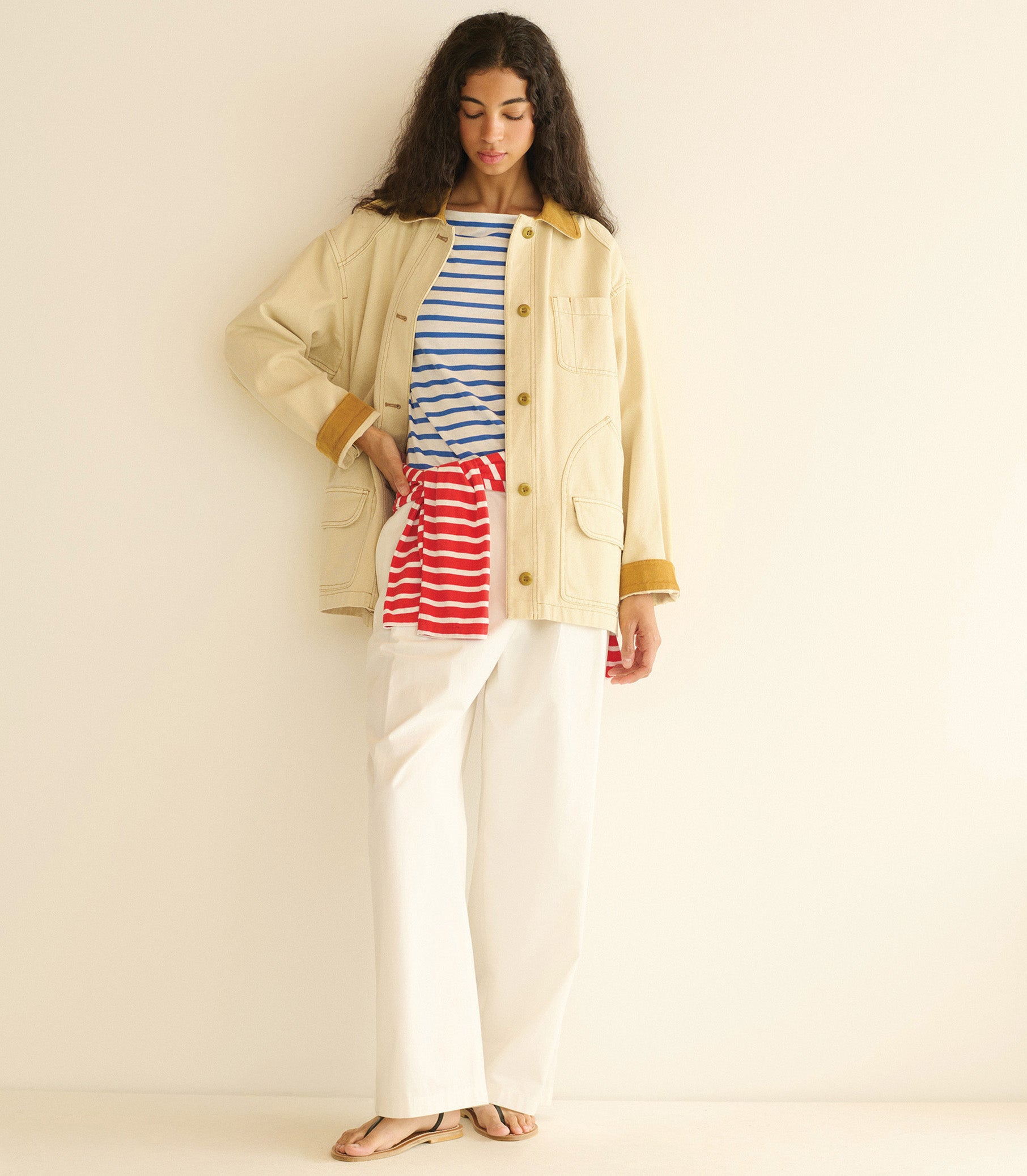 PASCUAL JACKET -- STRAW view 6
