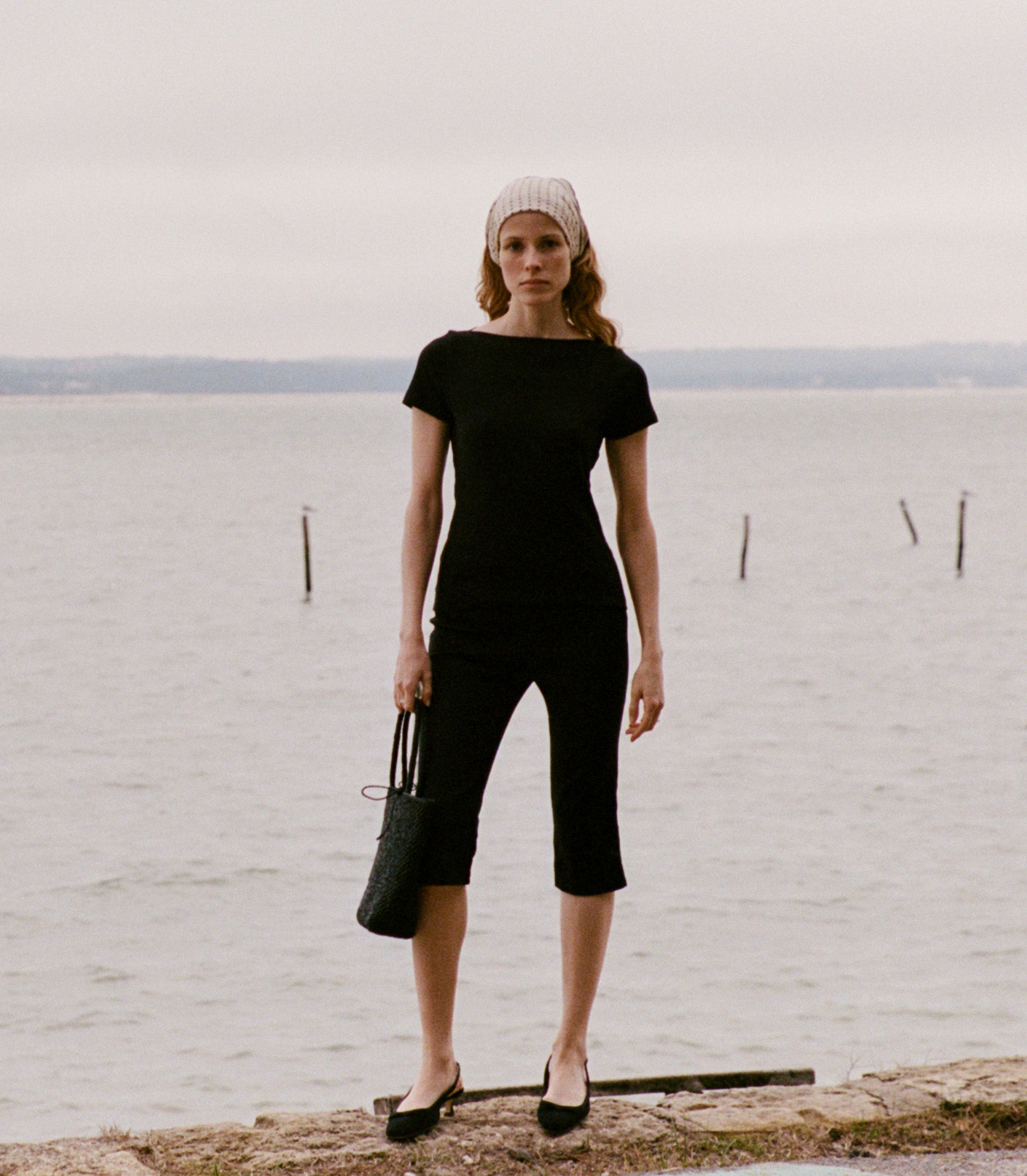 PAULINE TEE -- BLACK view 4