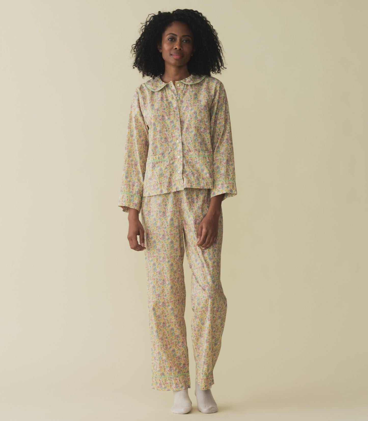 HMD -- PAZ PAJAMA -- CHRYSANTHEMUM SKY FLORAL