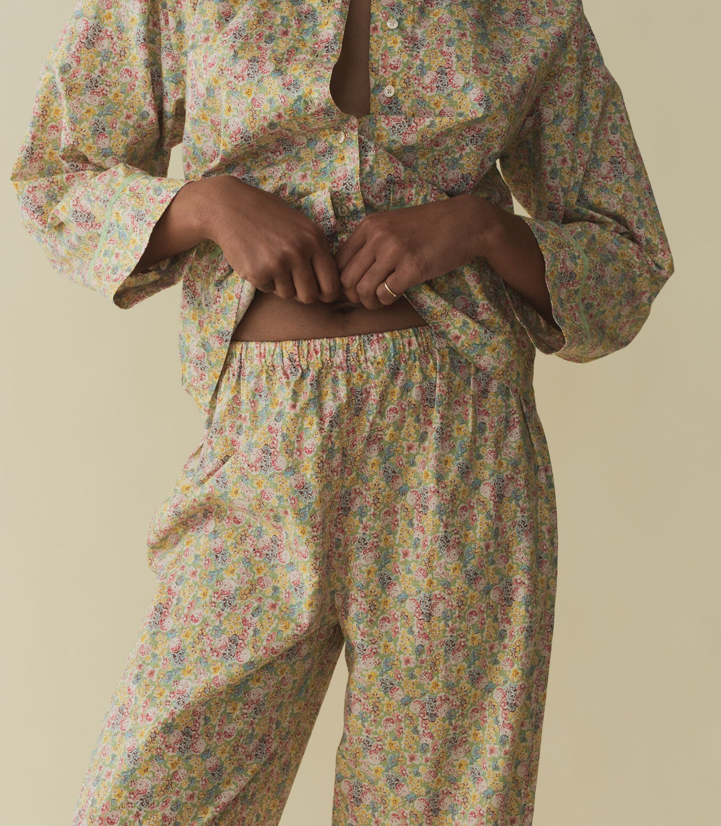 HMD -- PAZ PAJAMA -- CHRYSANTHEMUM SKY FLORAL