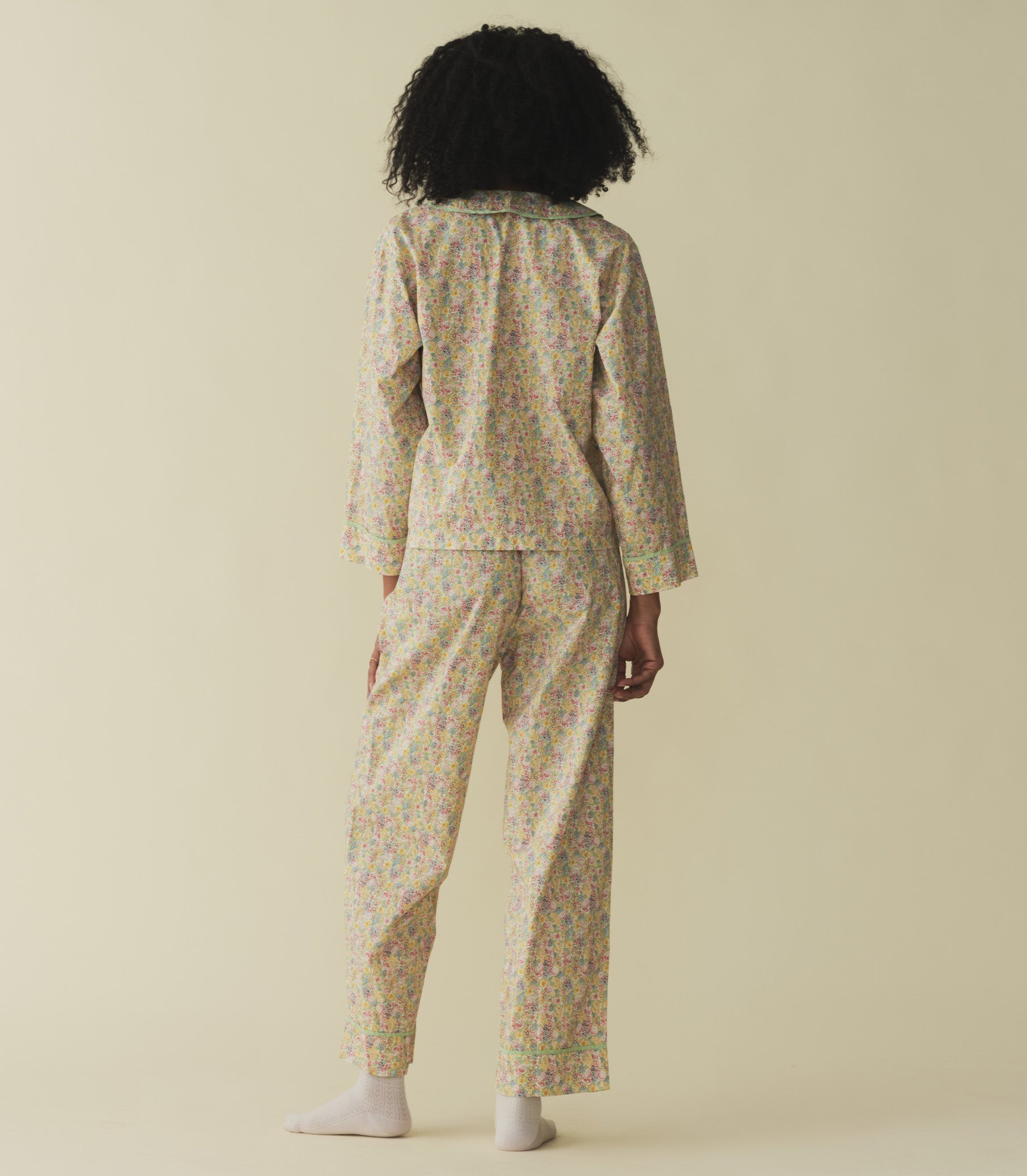 HMD -- PAZ PAJAMA -- CHRYSANTHEMUM SKY FLORAL view 4
