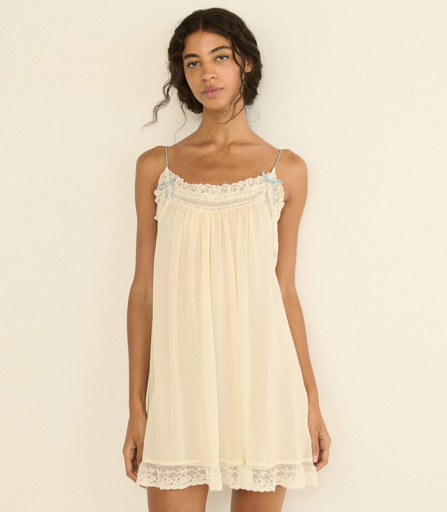 PENELOPE DRESS -- VANILLE