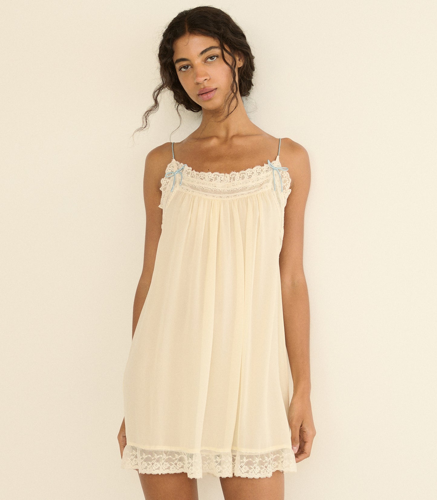 PENELOPE DRESS -- VANILLE