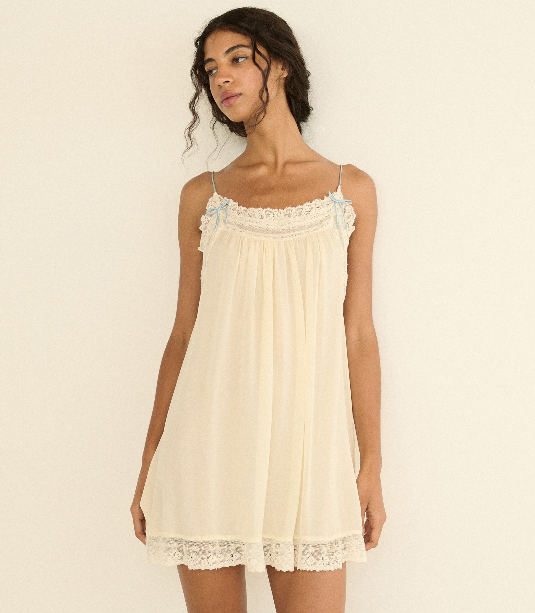 PENELOPE DRESS -- VANILLE view 8
