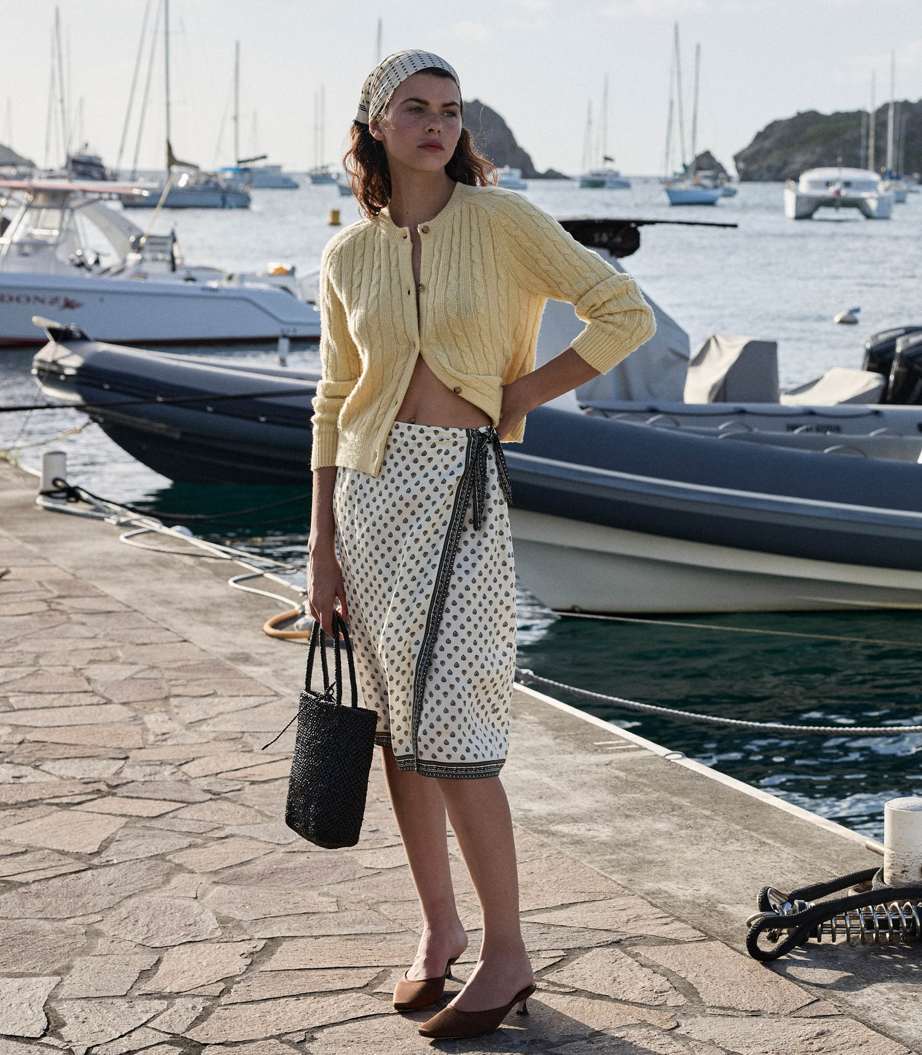 HMD -- PENROSE CARDIGAN -- LEMON CHIFFON view 5
