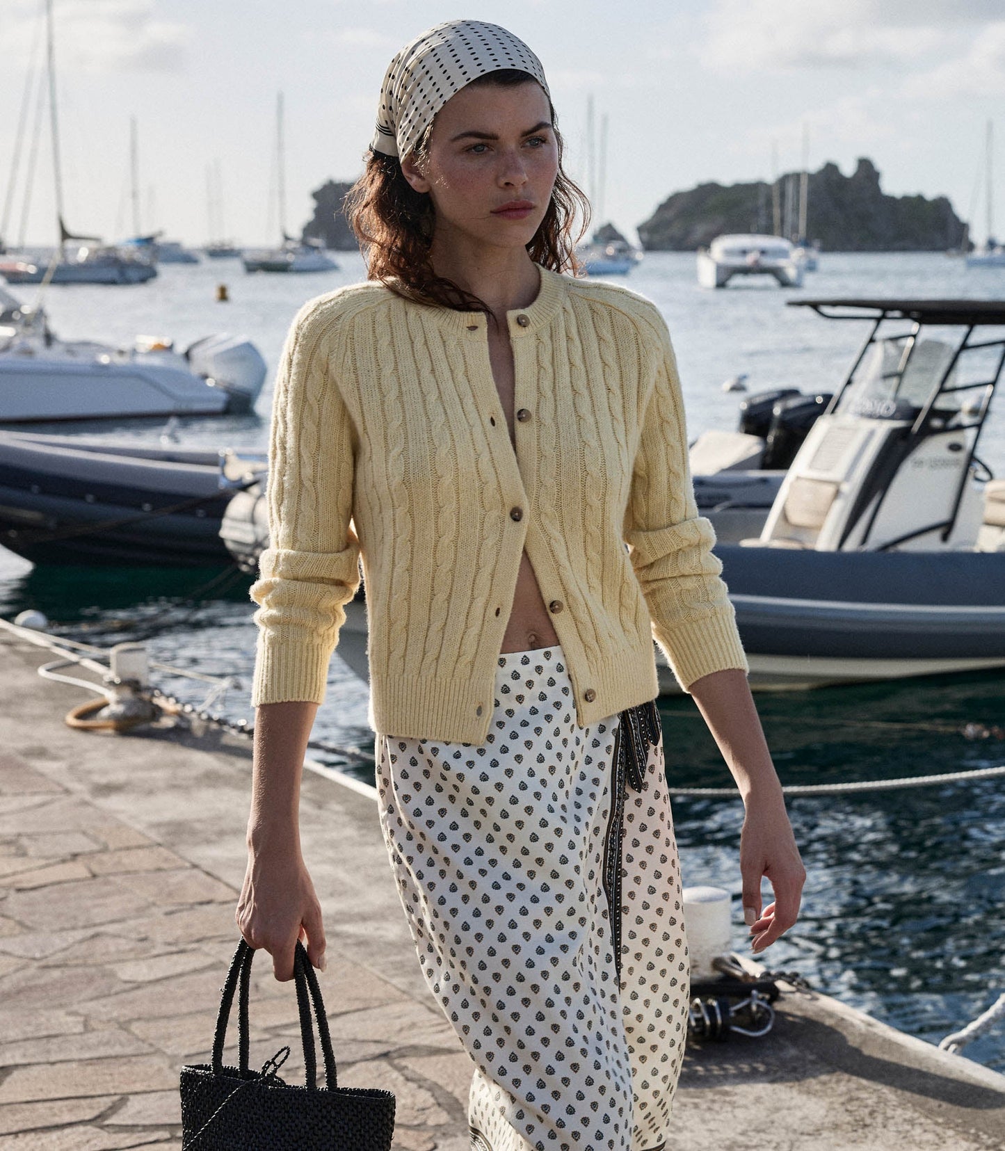 HMD -- PENROSE CARDIGAN -- LEMON CHIFFON