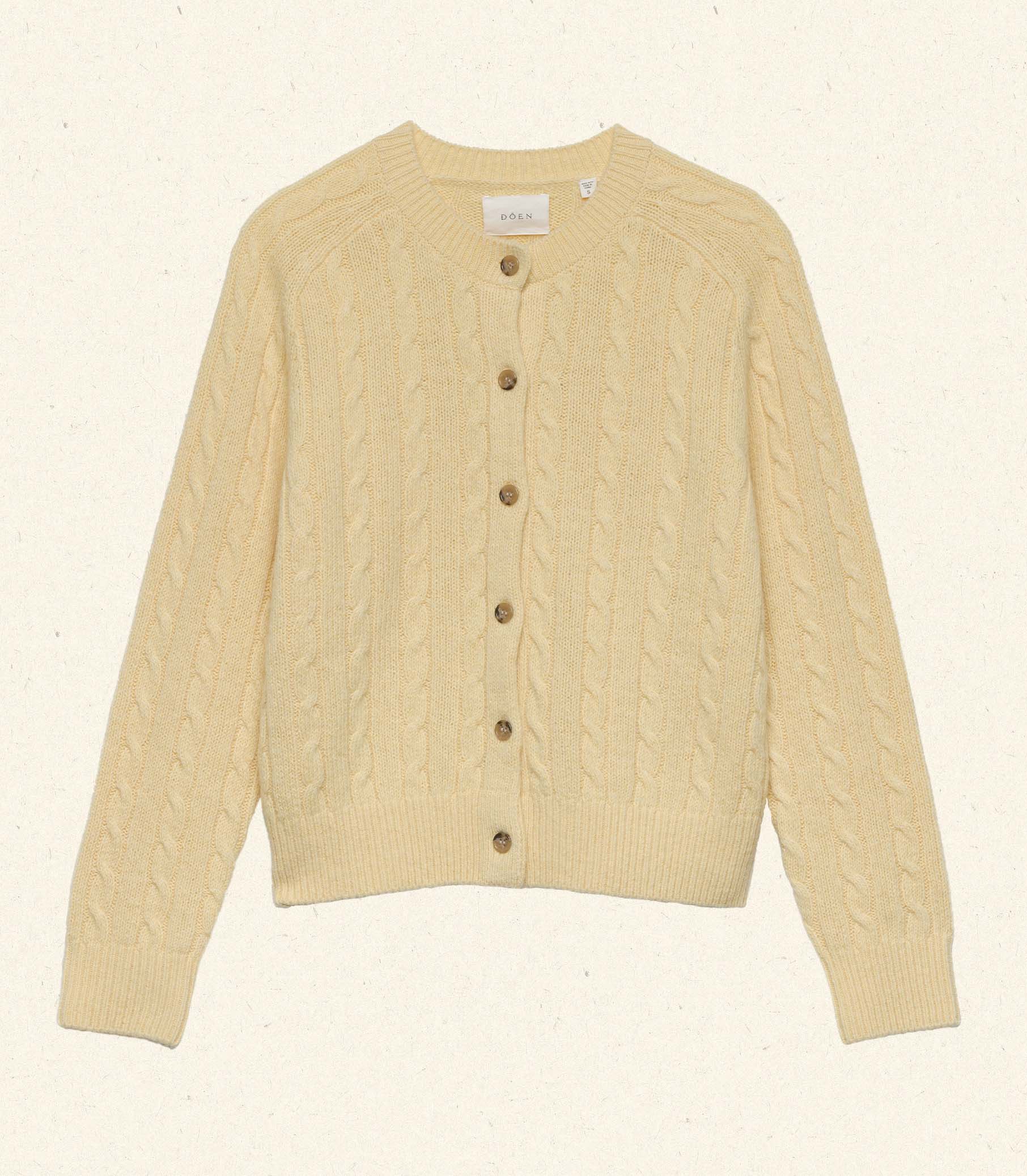 HMD -- PENROSE CARDIGAN -- LEMON CHIFFON view 7
