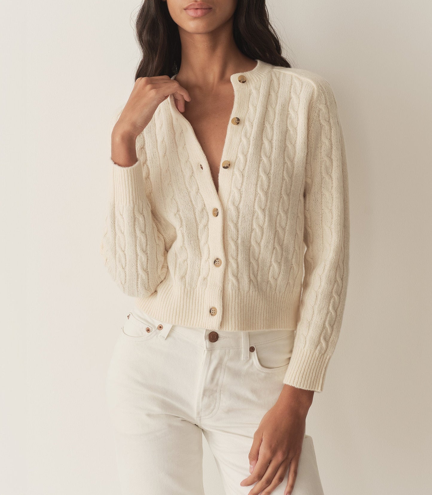 HMD -- PENROSE CARDIGAN -- SEA SALT