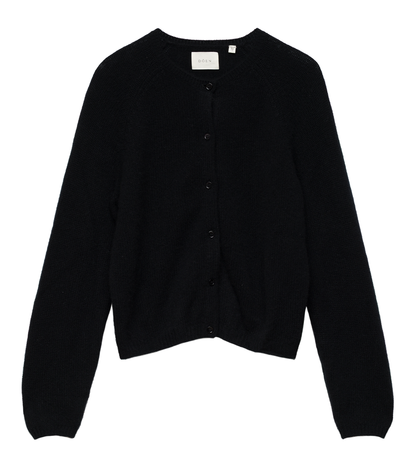 PEROLINE CASHMERE CARDIGAN -- BLACK