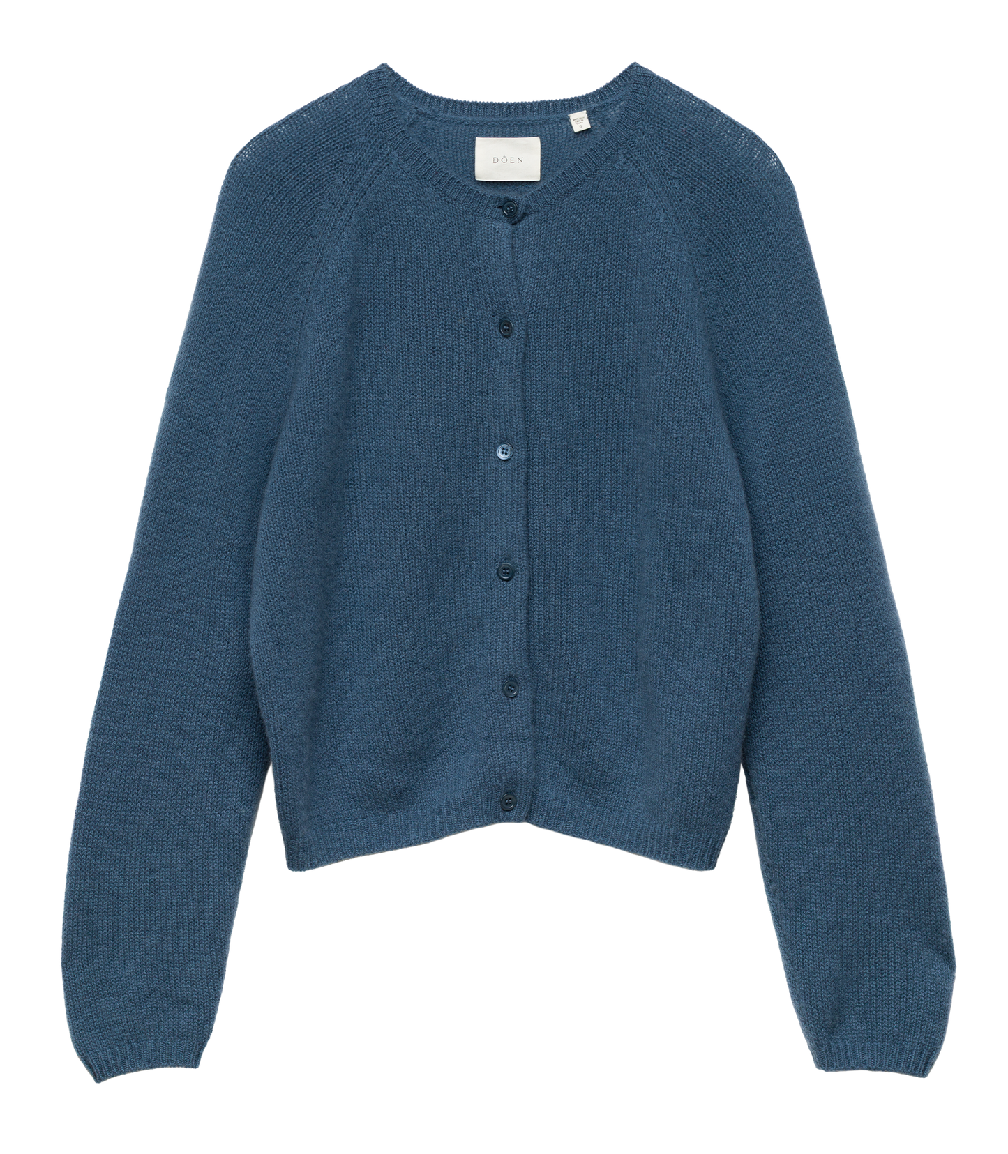 PEROLINE CASHMERE CARDIGAN -- BLUE STONE