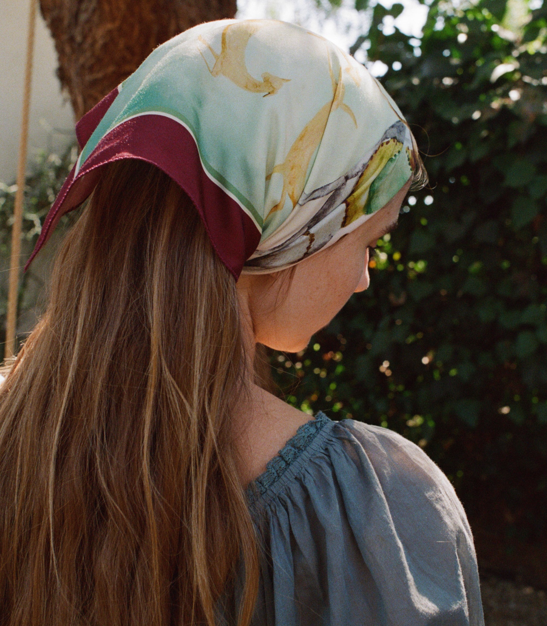 PETIT PENNY BANDANA -- GALLOPS FOULARD view 3
