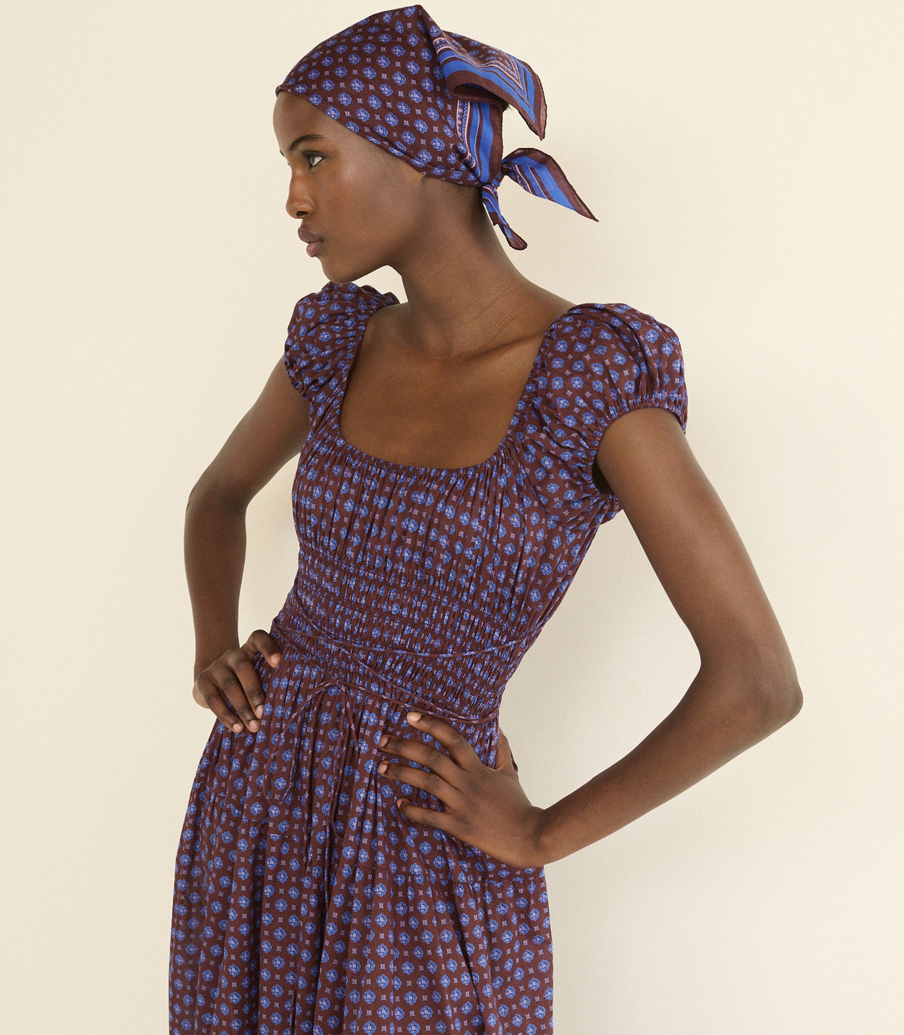 PETIT PENNY BANDANA -- MENORCA FOULARD view 7
