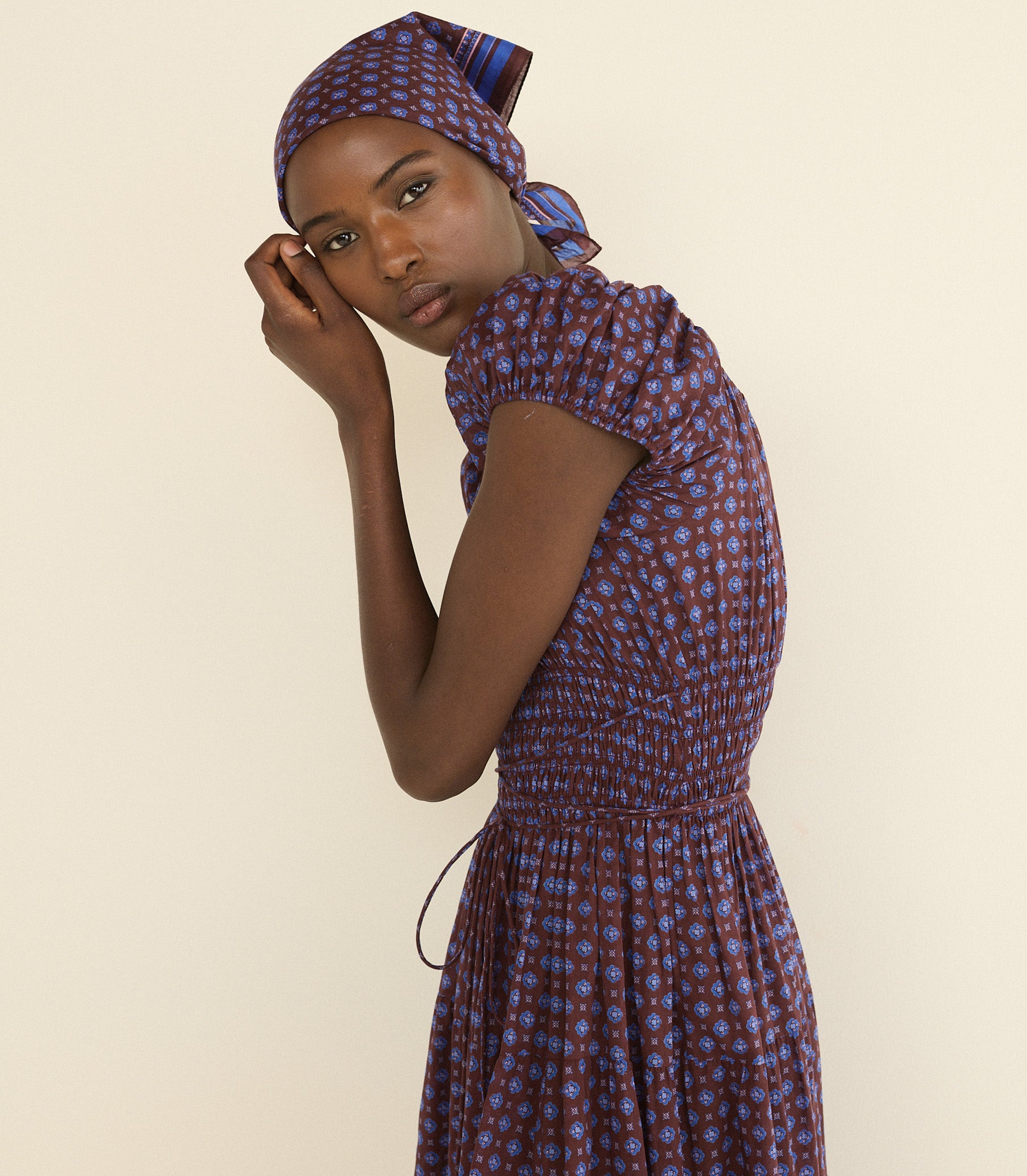 PETIT PENNY BANDANA -- MENORCA FOULARD view 5
