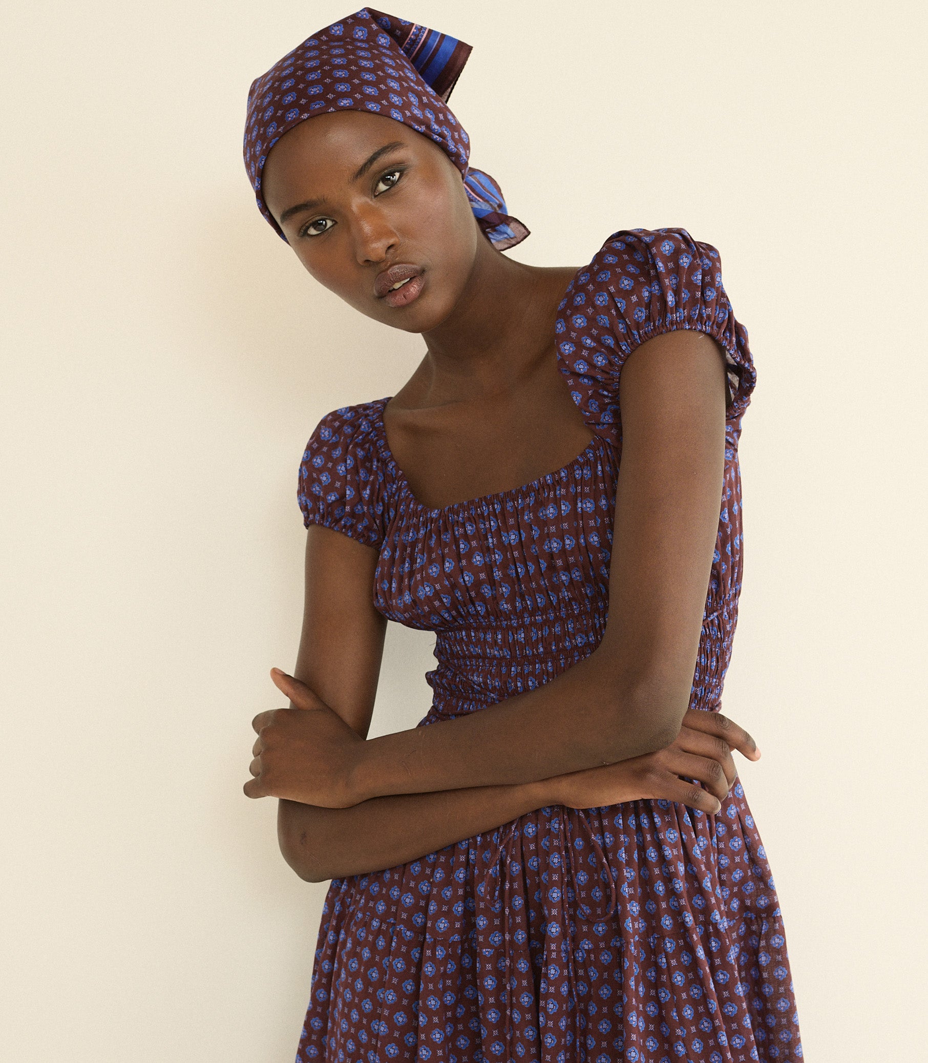PETIT PENNY BANDANA -- MENORCA FOULARD view 4

