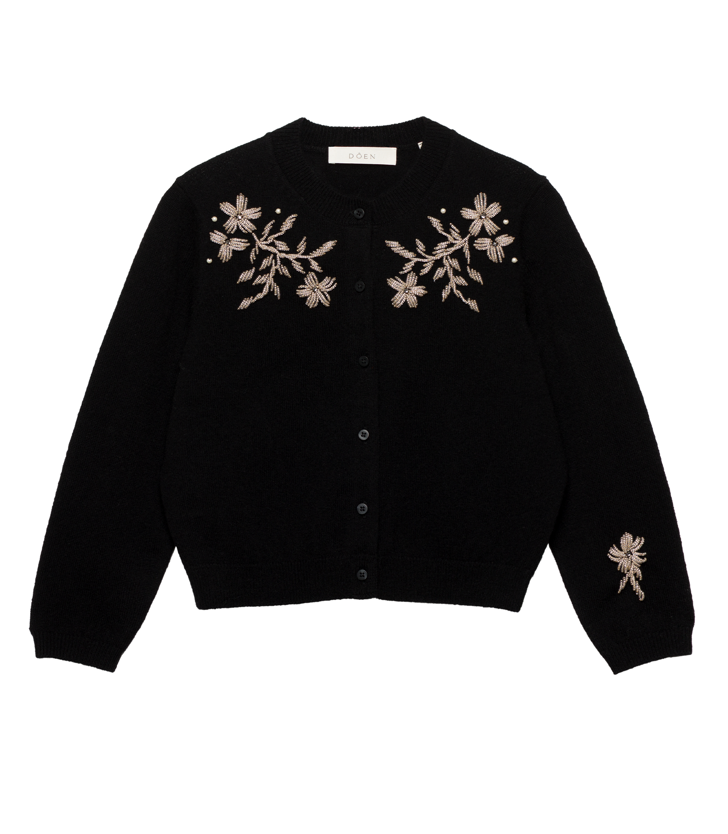 PETIT TRESOR CARDIGAN -- BLACK