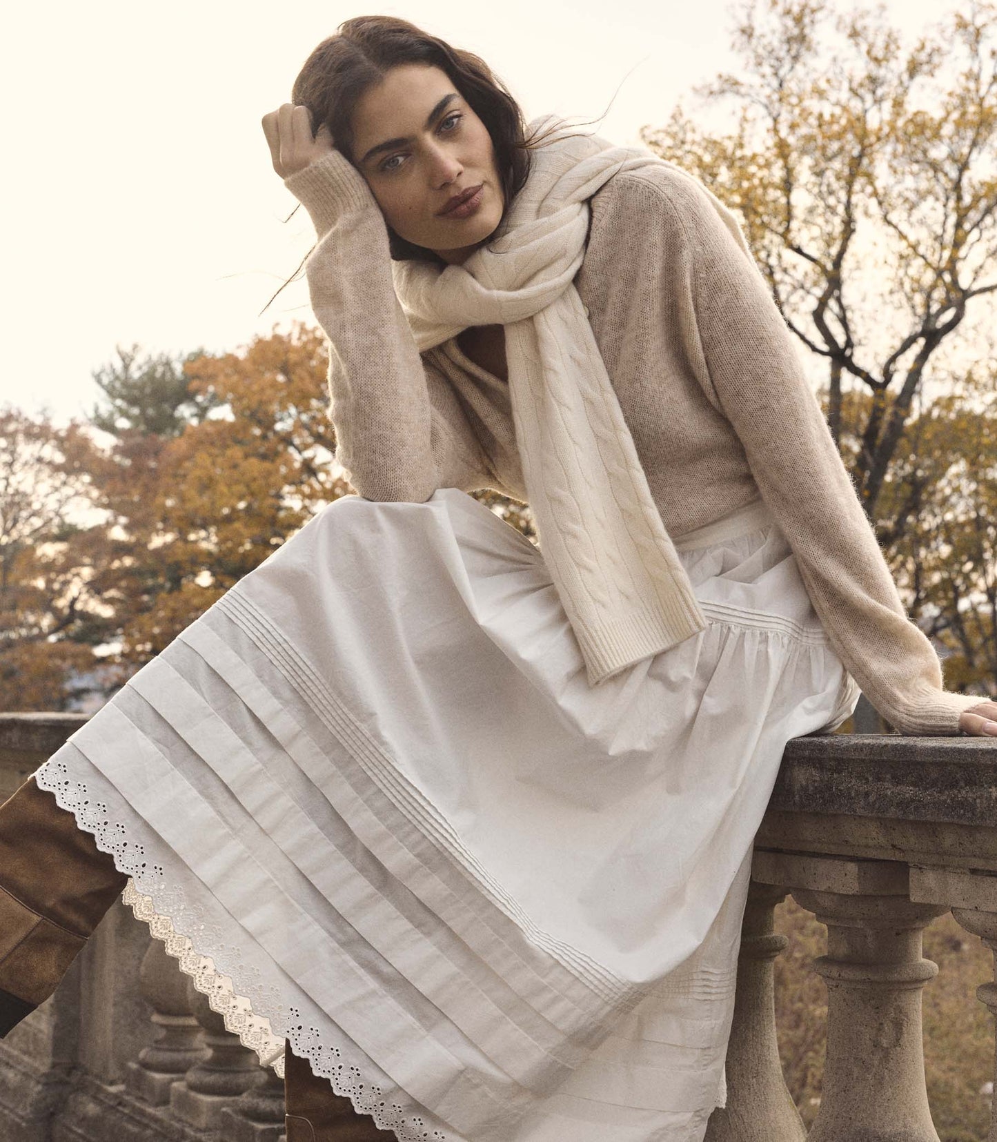 HMD -- PETRA CARDIGAN -- HAZELNUT CREME