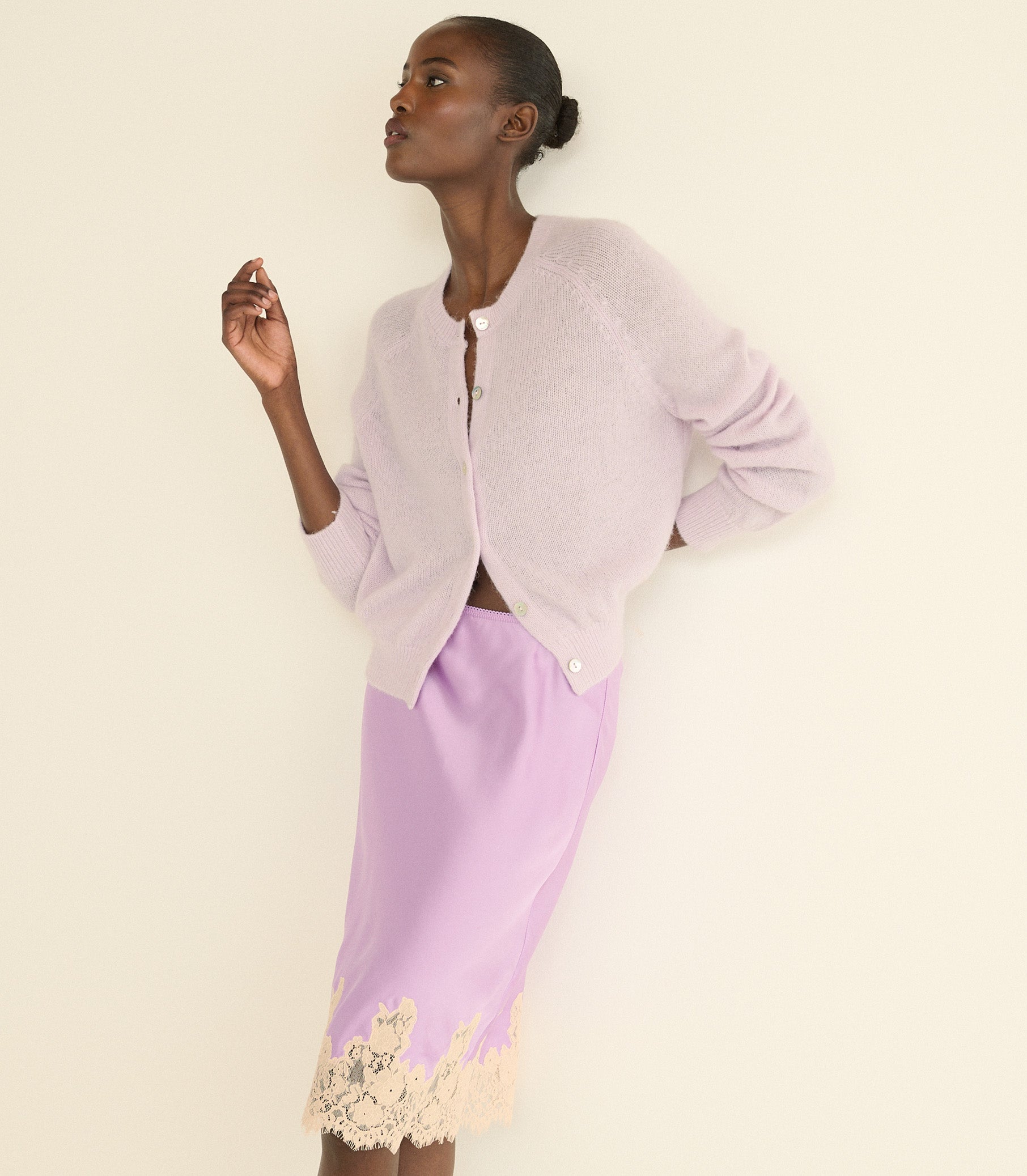 PETRA CARDIGAN -- VIOLET THISTLE view 17
