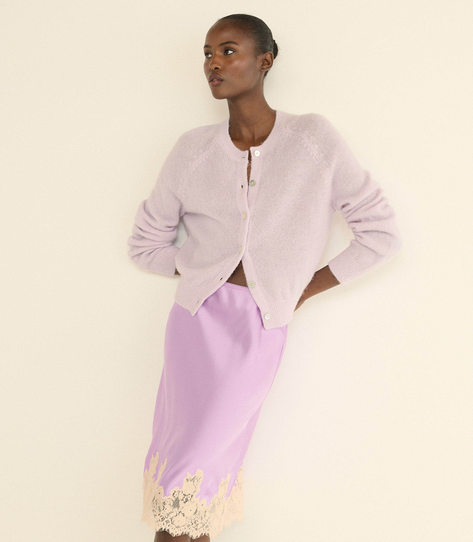 PETRA CARDIGAN -- VIOLET THISTLE view 14
