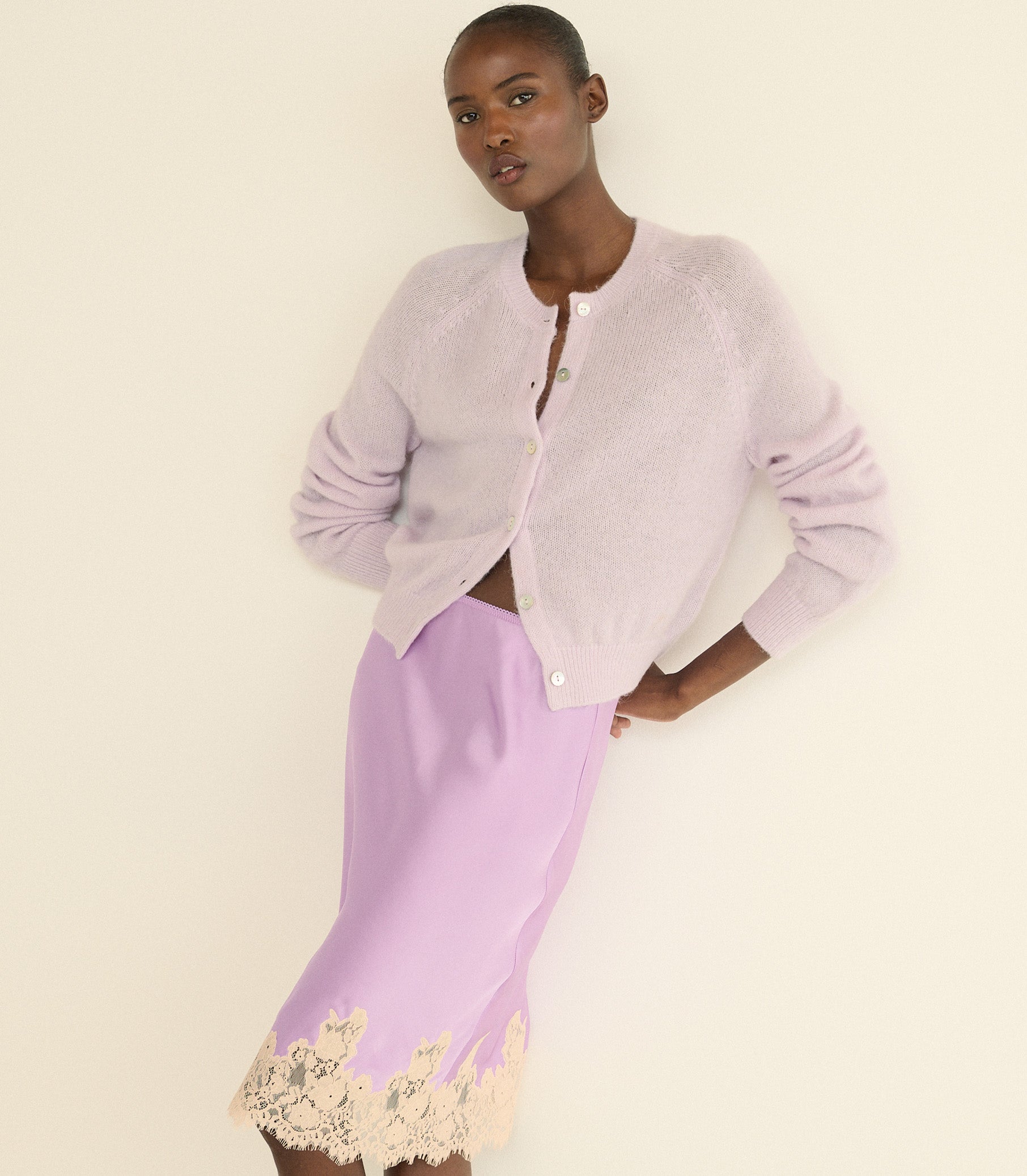 PETRA CARDIGAN -- VIOLET THISTLE view 11
