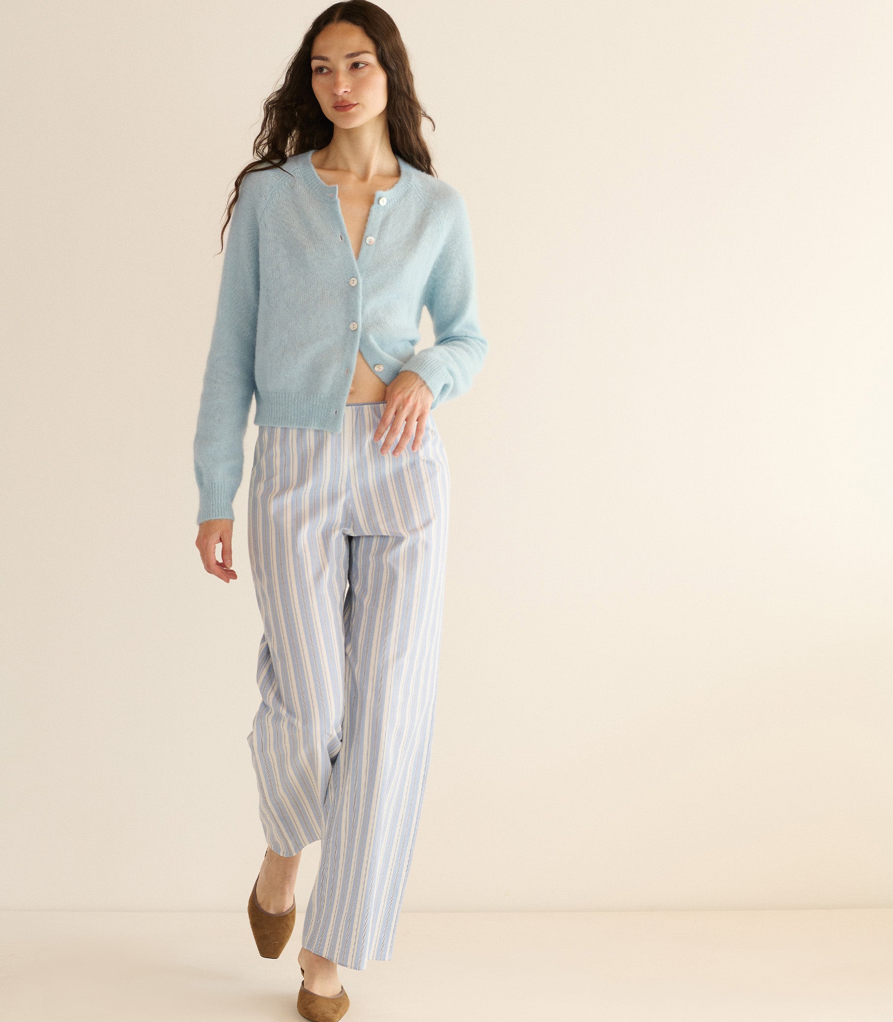 LAVONA PANT -- LOIRET STRIPE view 2