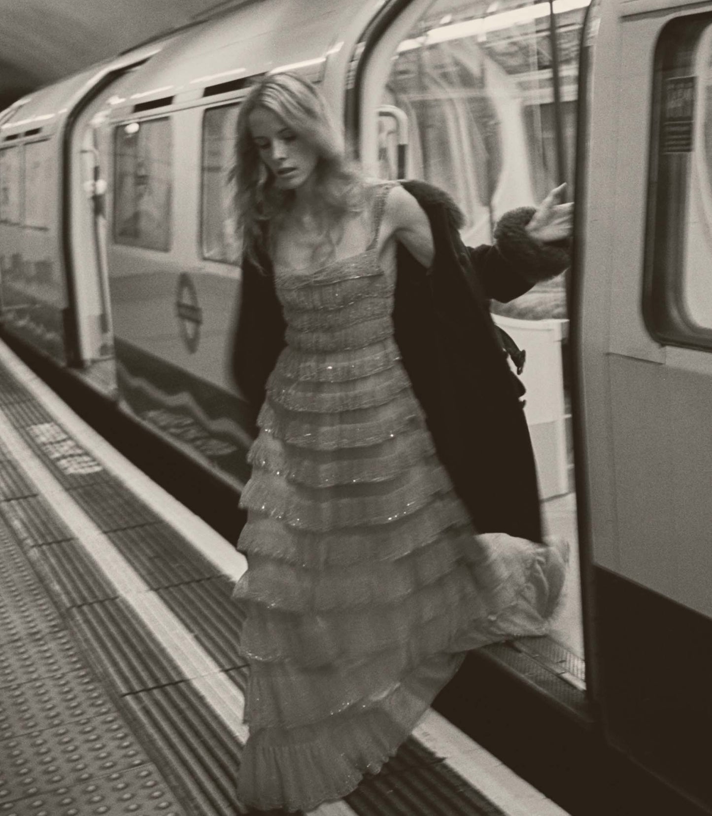 PIERRETTE DRESS -- PALE ROSE