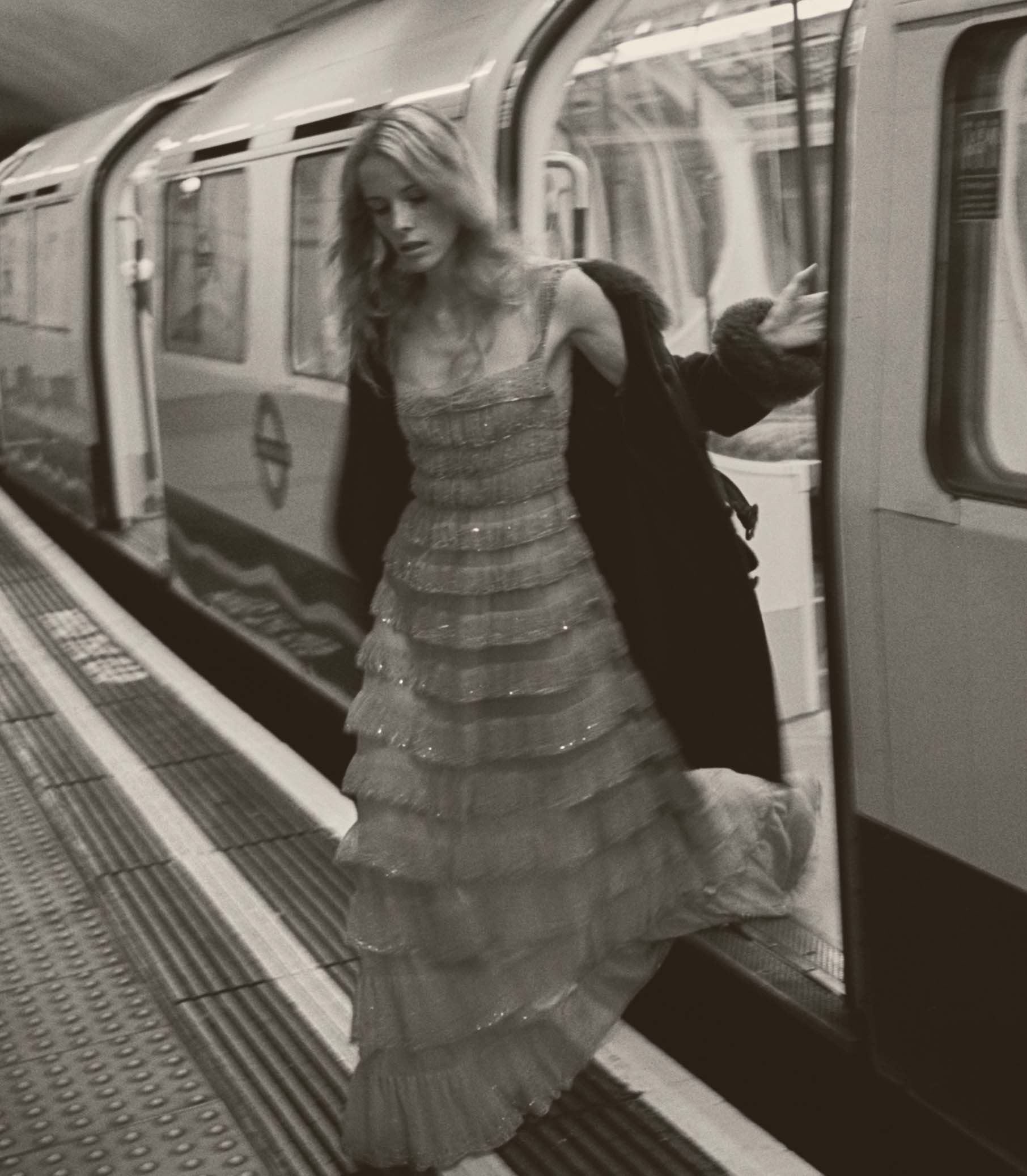 PIERRETTE DRESS -- PALE ROSE view 7