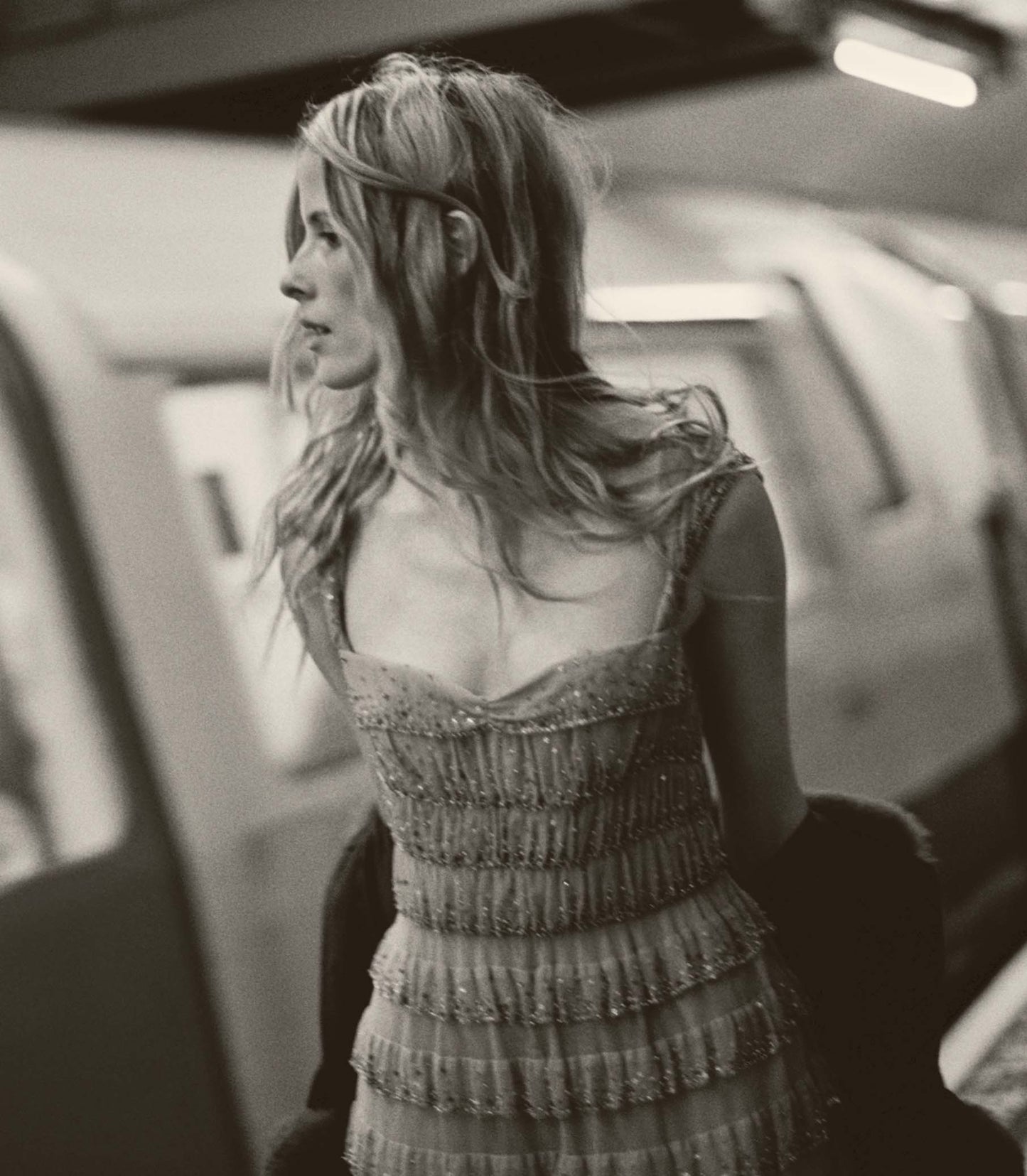 PIERRETTE DRESS -- PALE ROSE