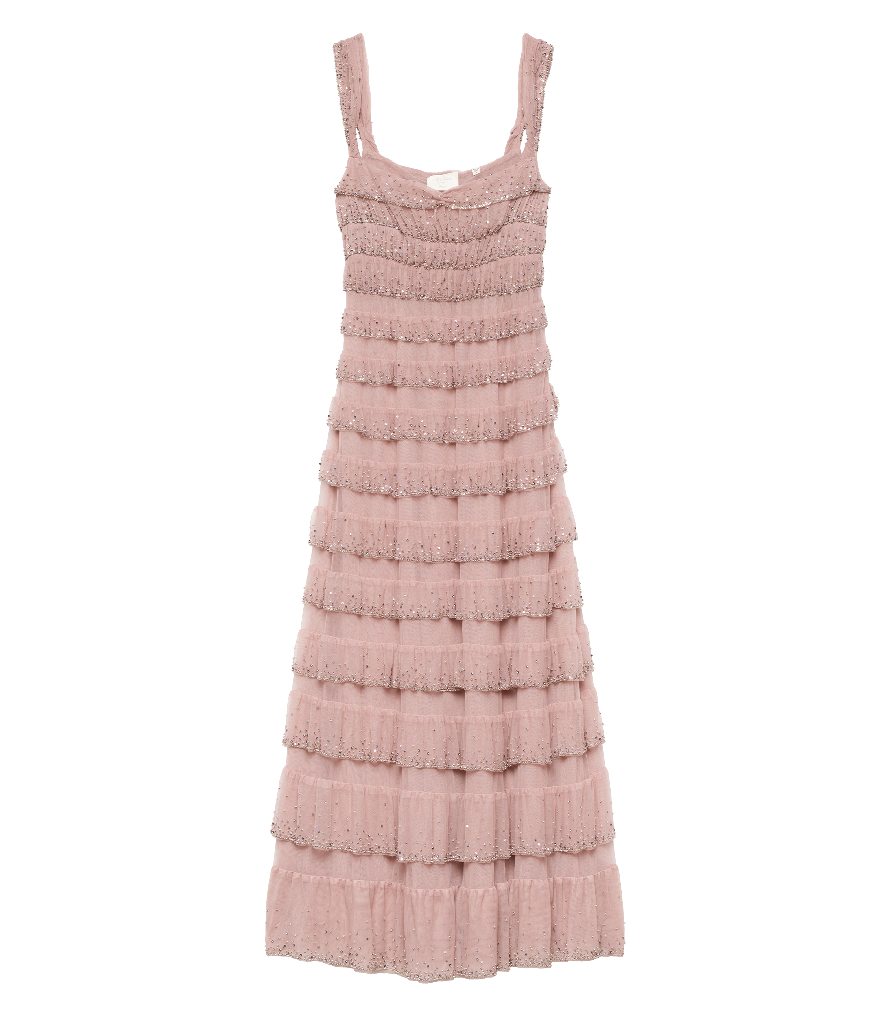 PIERRETTE DRESS -- PALE ROSE view 10