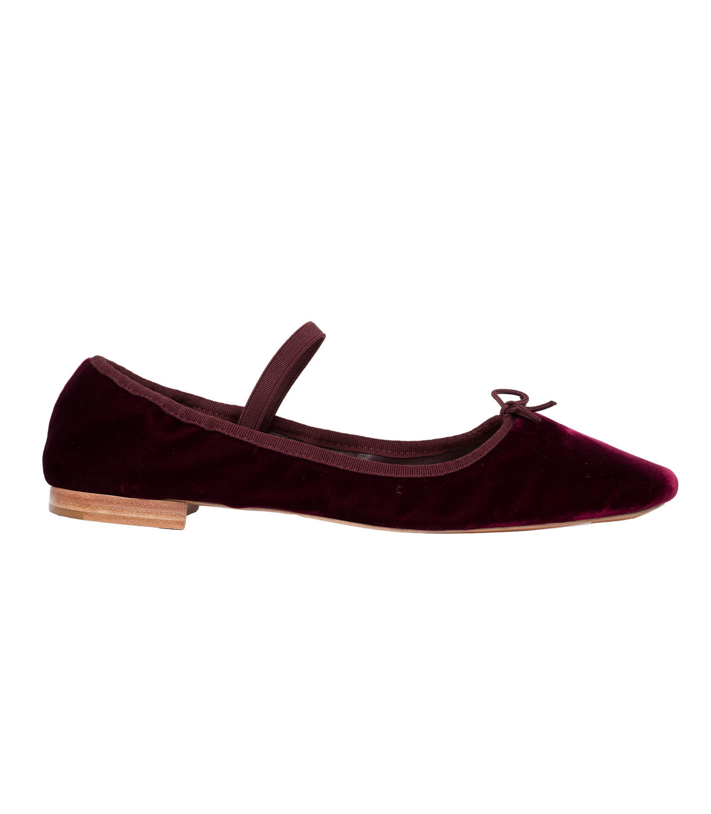PILLAR MARY JANE -- CRIMSON VELVET