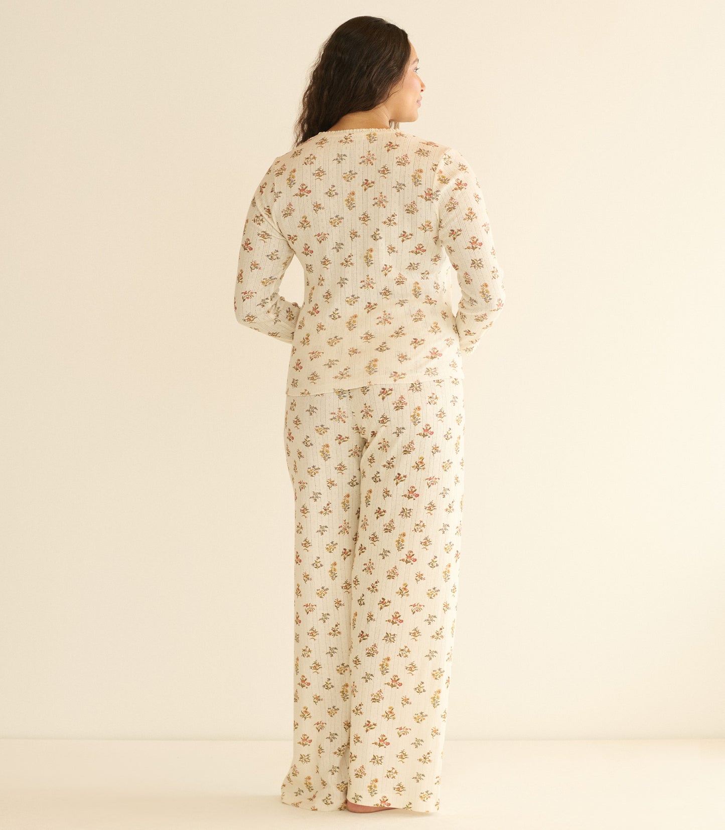 LAVON POINTELLE PANT -- CRÈME PETIT PALAIS