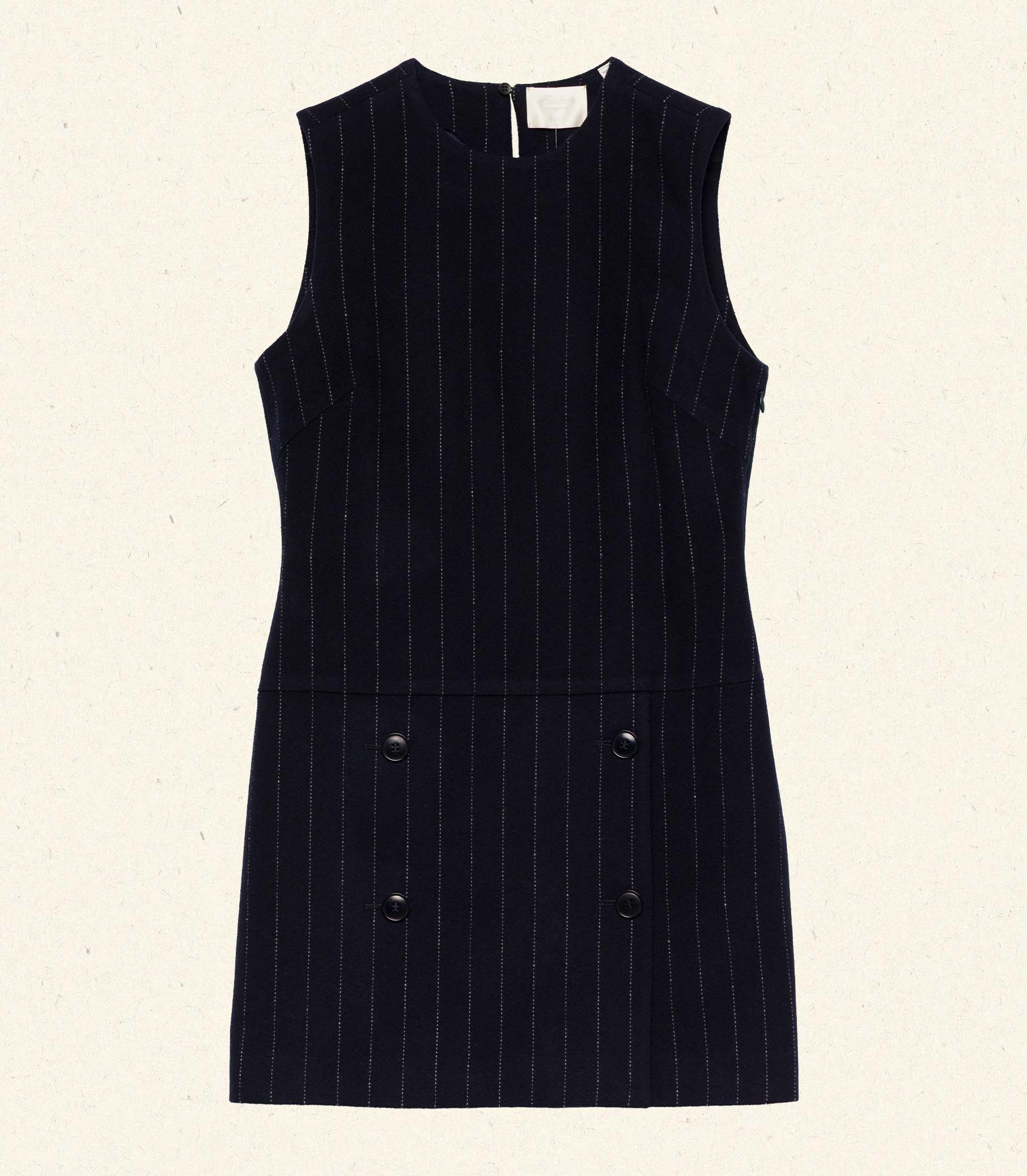 Polly Dress - Marianne Pinstripe | DEN Marianne Pinstripe / 10 Polly Dress - Marianne Pinstripe | DEN Marianne Pinstripe / 10