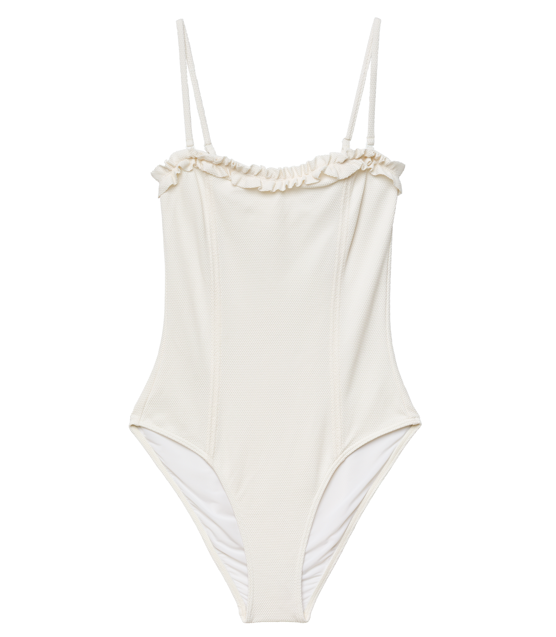 POPPY MAILLOT -- POWDER view 10
