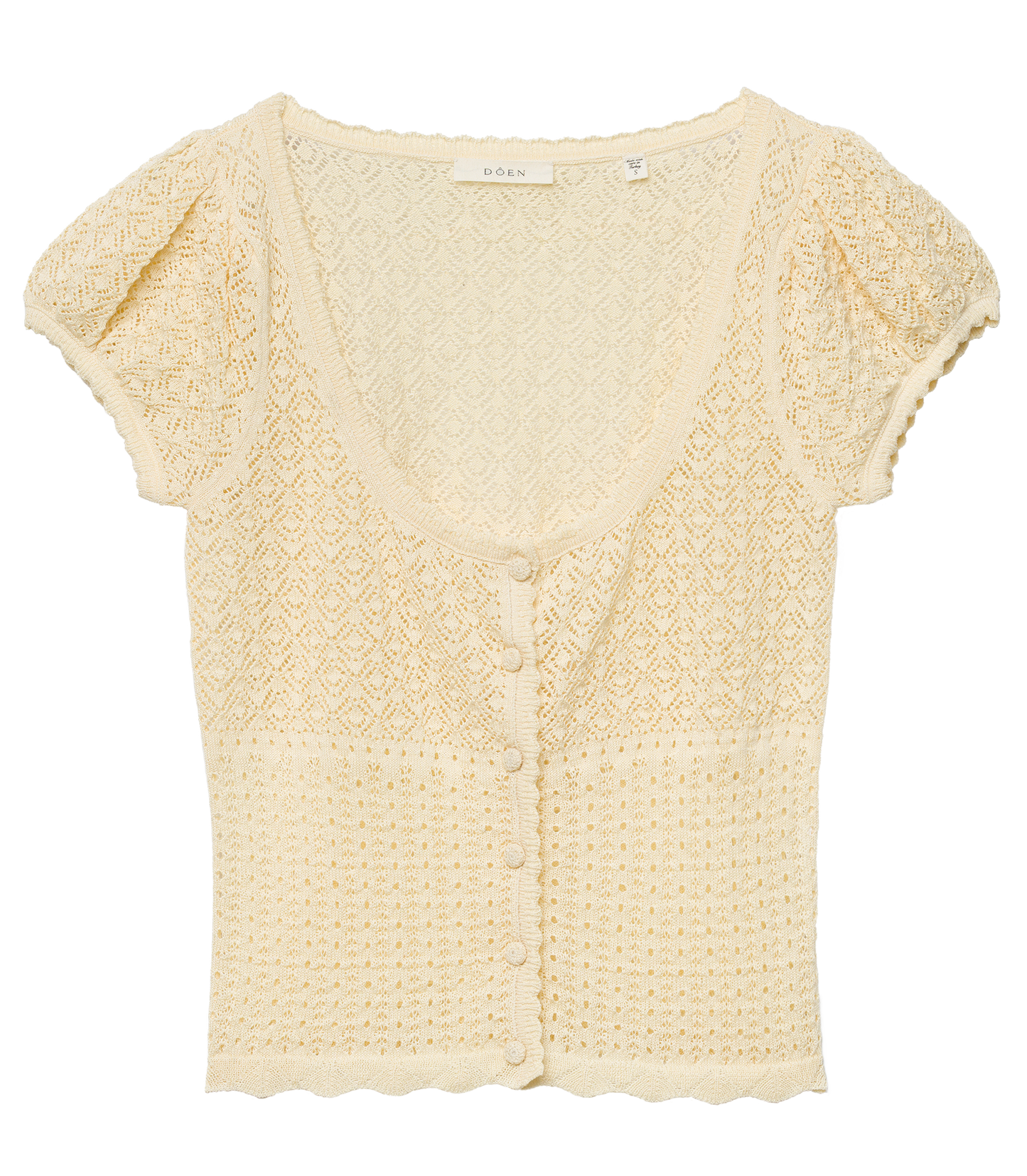 PRISCILLA CARDIGAN -- VANILLA