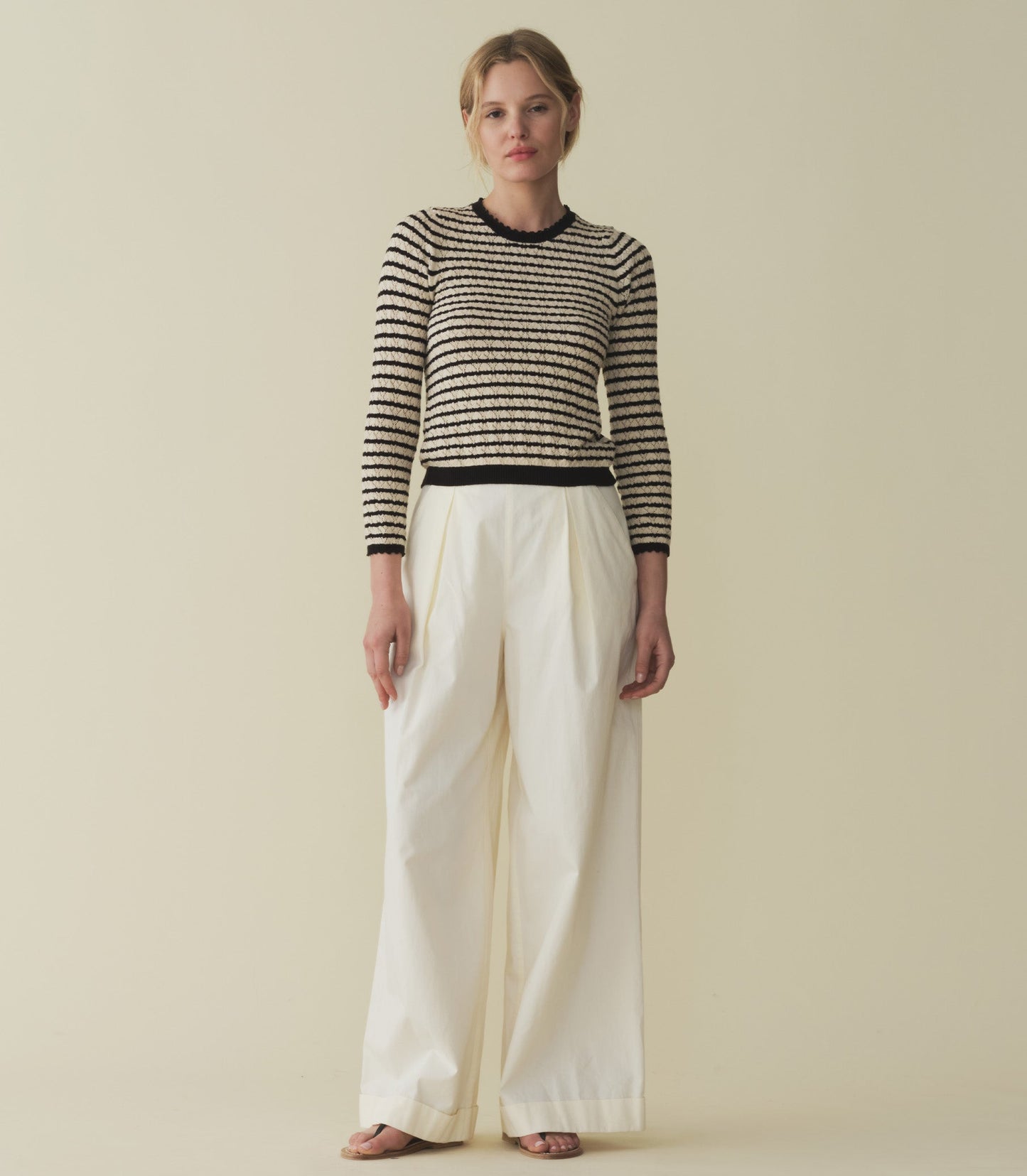 HMD -- PRUDENCE SWEATER -- ALLAIRE STRIPE