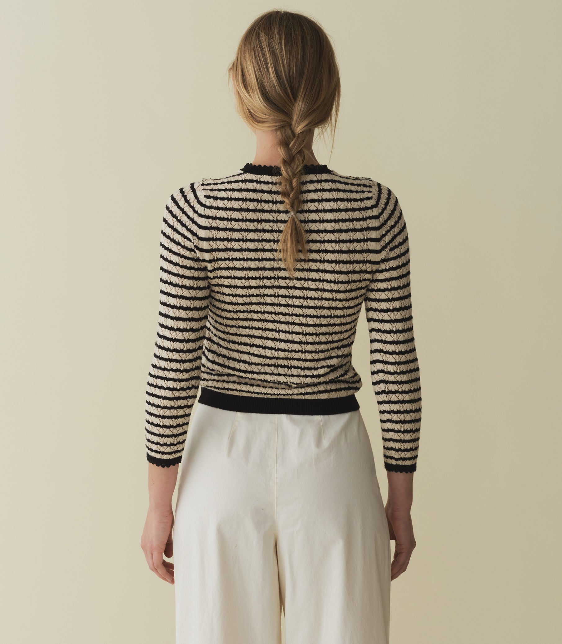 PRUDENCE SWEATER -- ALLAIRE STRIPE view 4