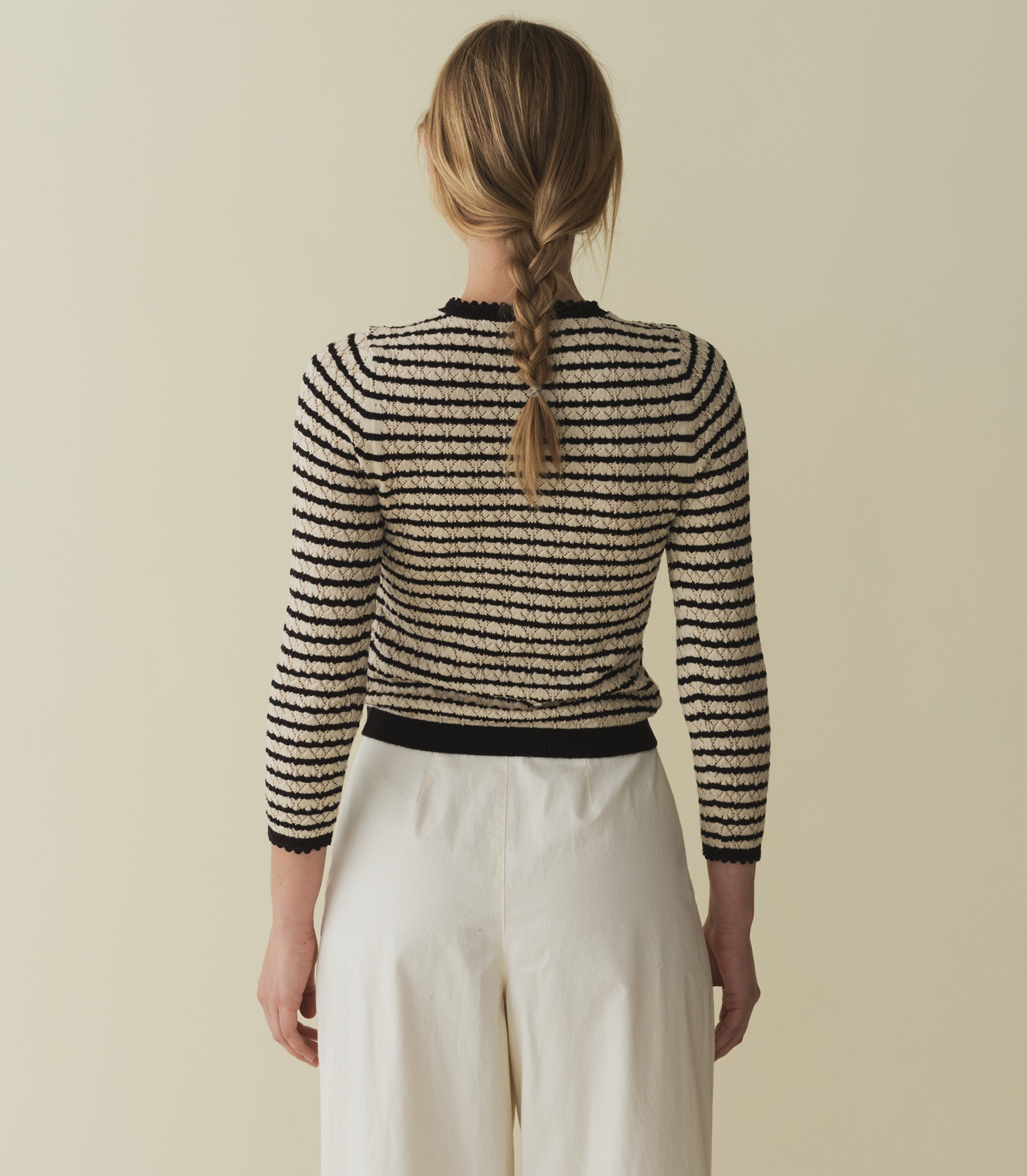 HMD -- PRUDENCE SWEATER -- ALLAIRE STRIPE view 4
