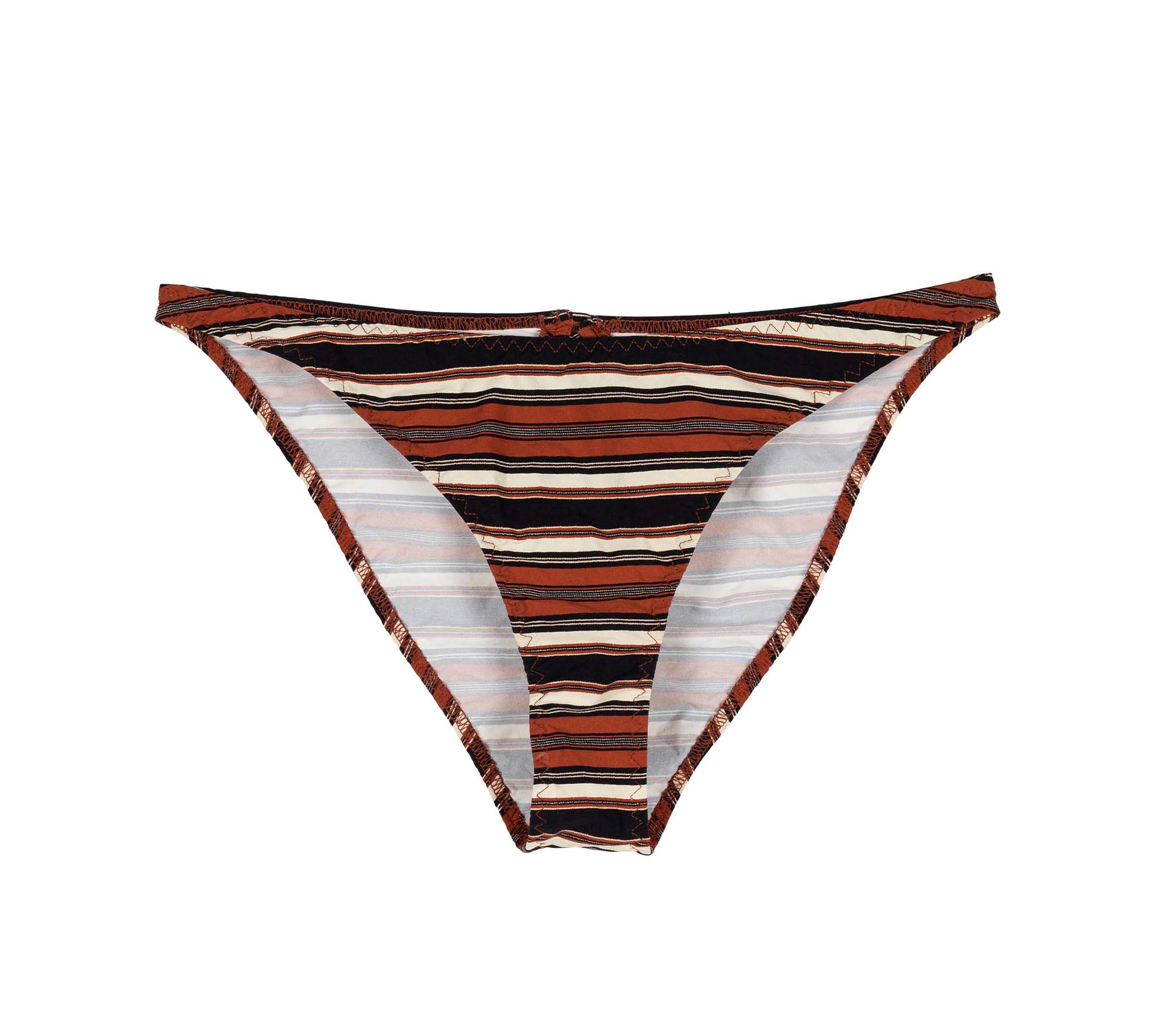 PALERMO BIKINI BOTTOM -- MONTECITO STRIPE view 6