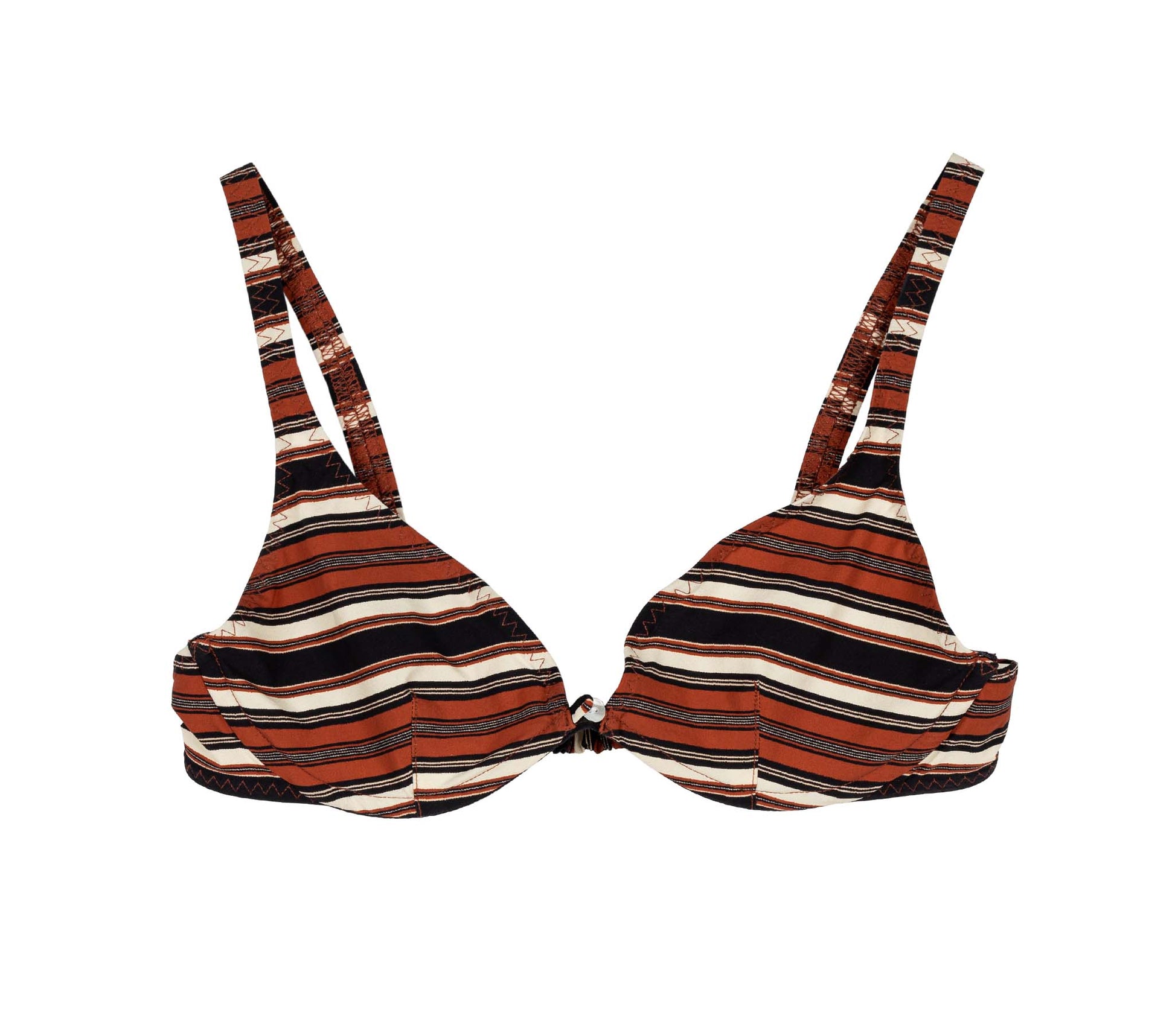 PORTOFINO BIKINI TOP -- MONTECITO STRIPE view 6